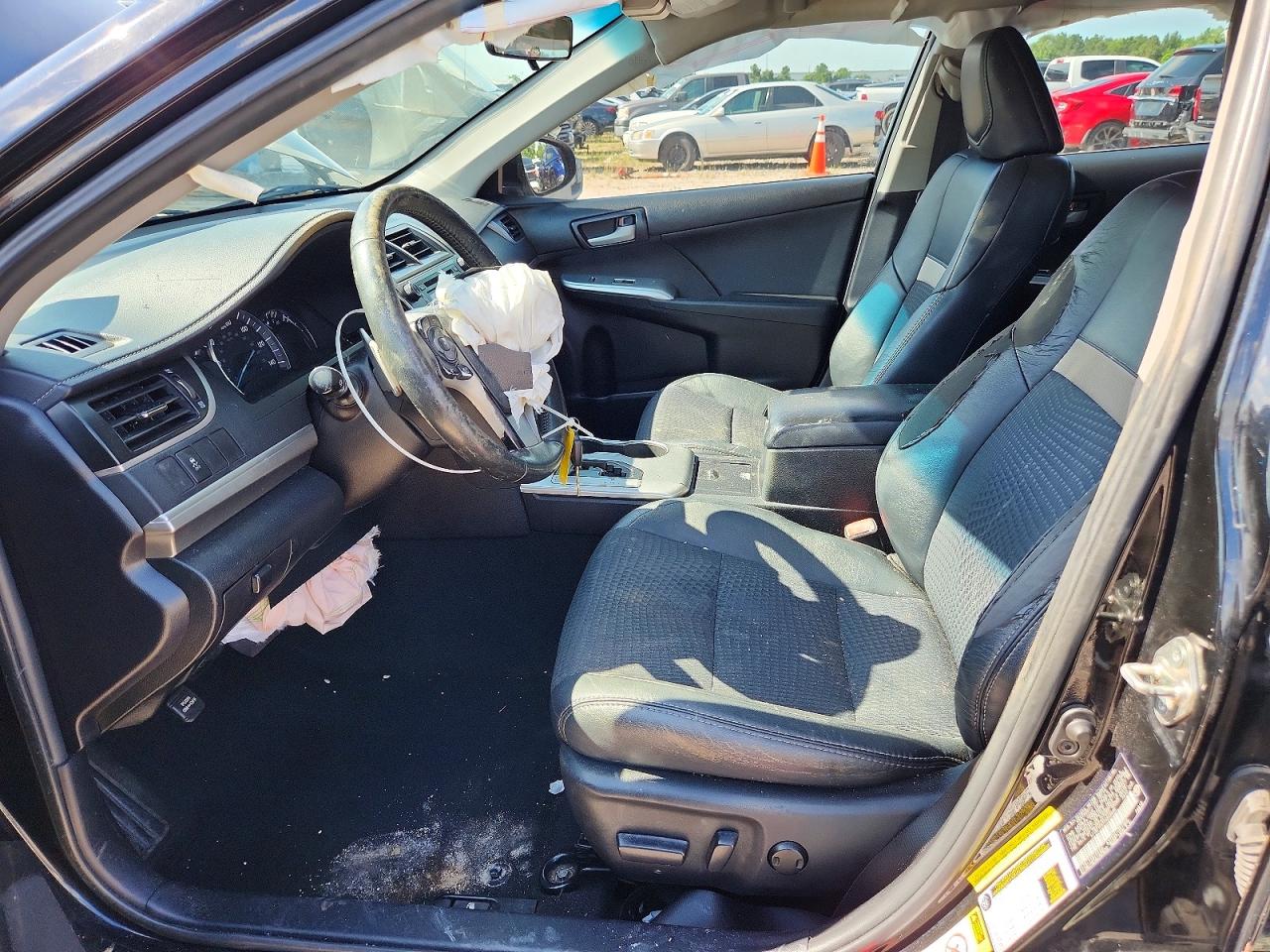 2014 Toyota Camry Se Black vin: 4T1BF1FK7EU840696
