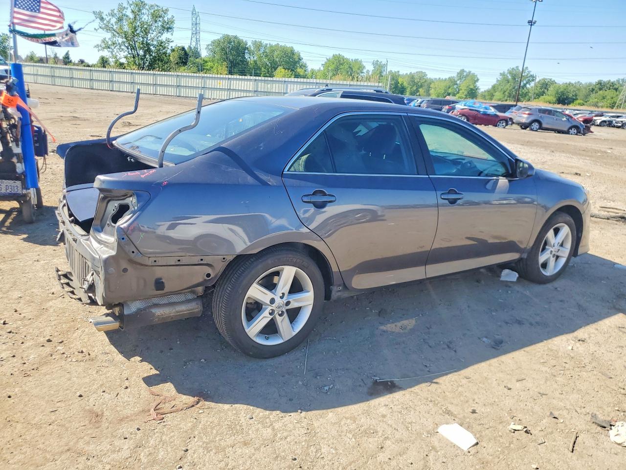 2014 Toyota Camry Se Gray vin: 4T1BF1FK7EU844148