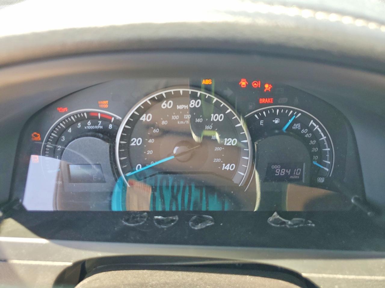 2014 Toyota Camry Le Серый vin: 4T1BF1FK7EU847762