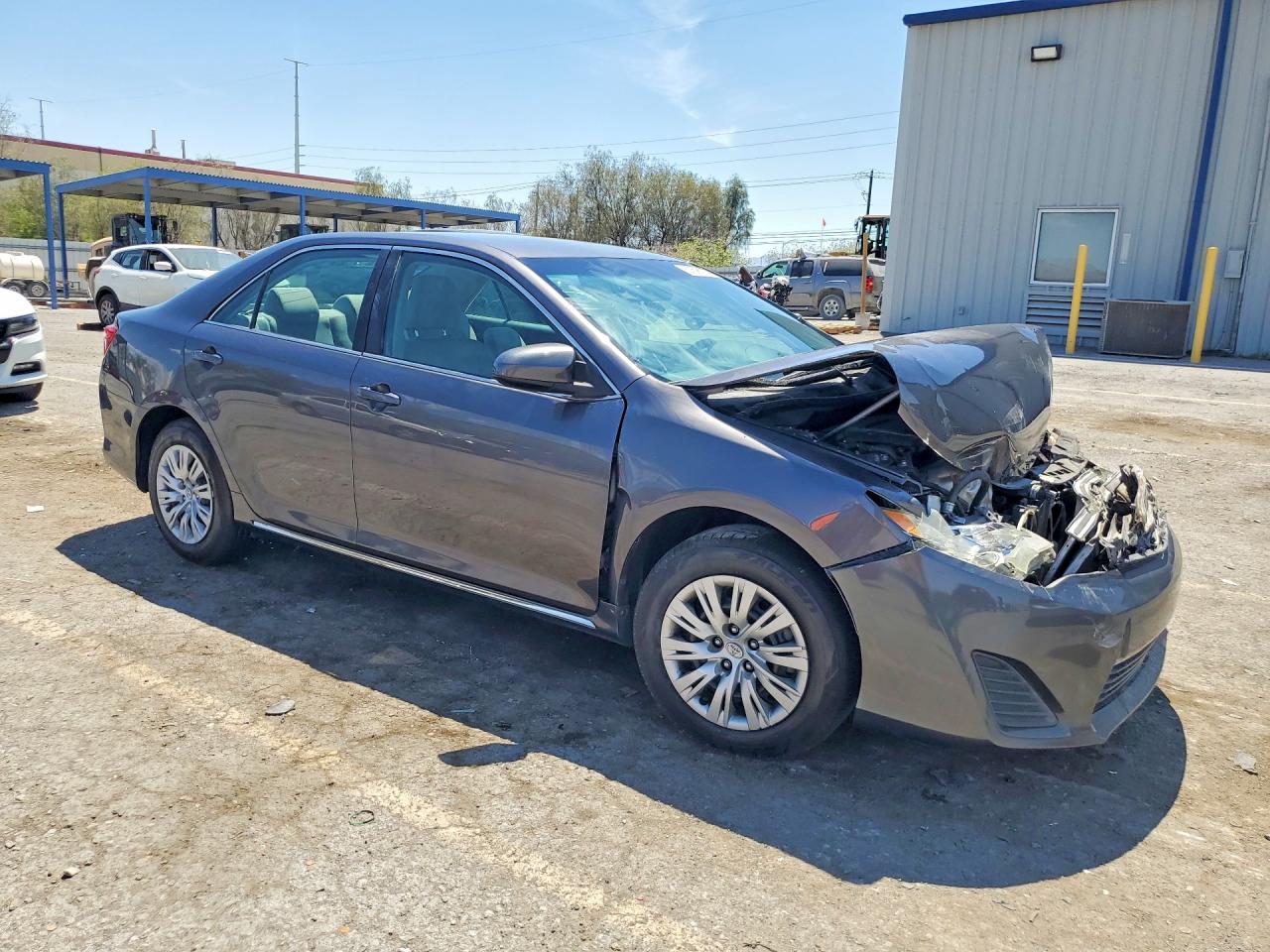 2014 Toyota Camry Le Серый vin: 4T1BF1FK7EU847762
