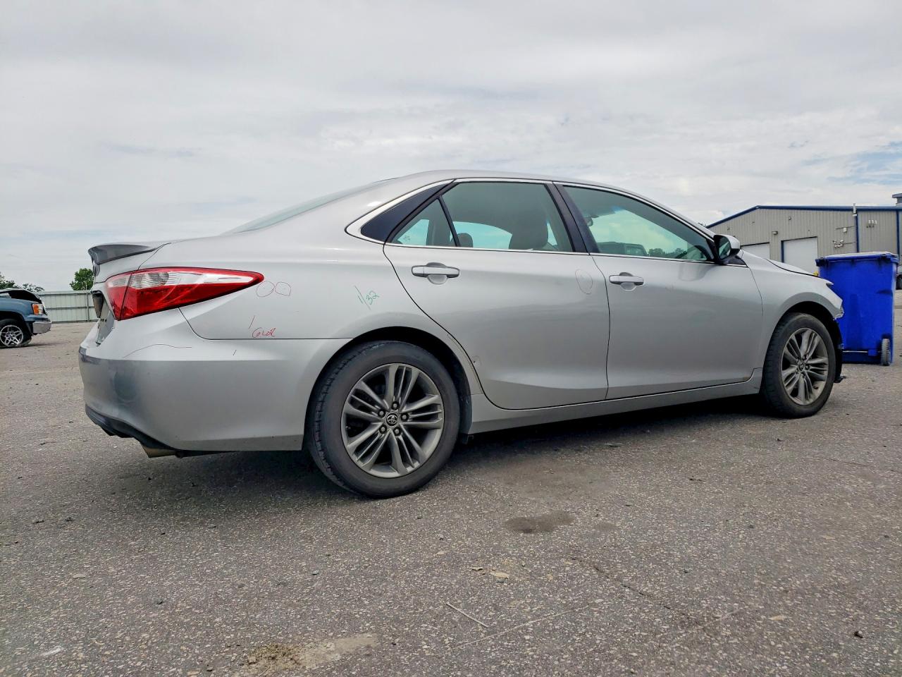 2015 Toyota Camry Se Silver vin: 4T1BF1FK7FU003240