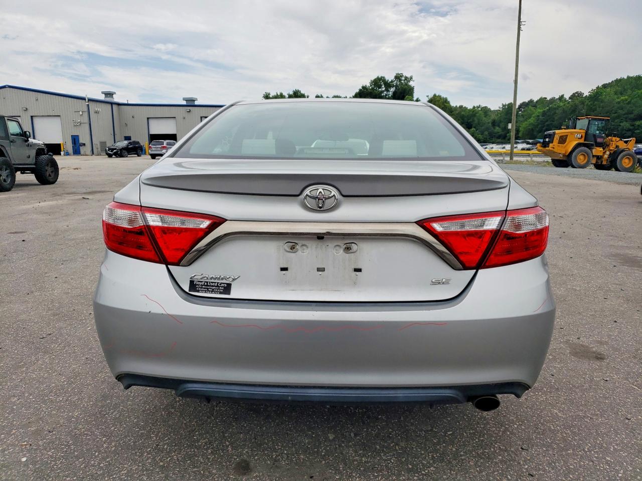 2015 Toyota Camry Se Silver vin: 4T1BF1FK7FU003240