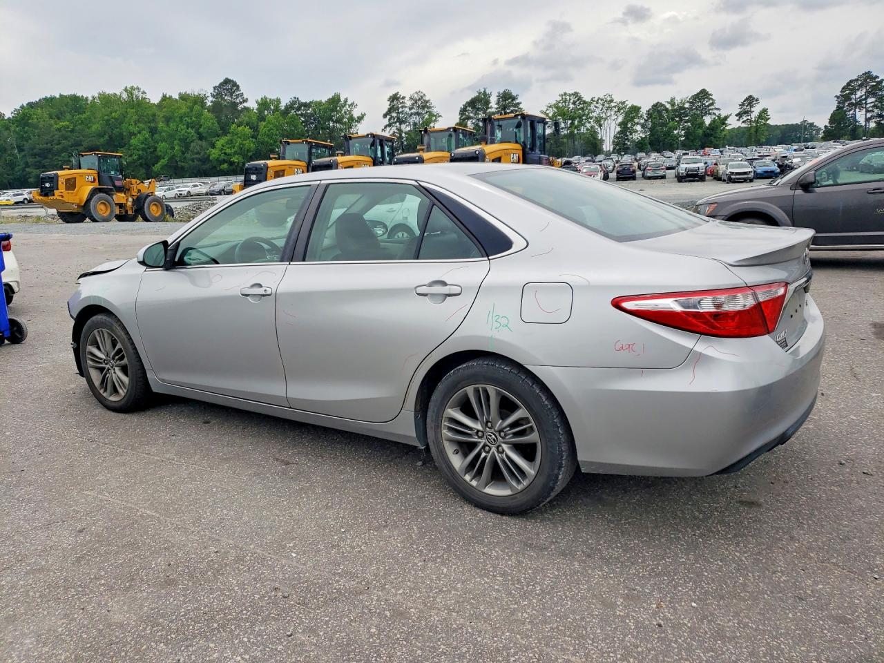 2015 Toyota Camry Se Silver vin: 4T1BF1FK7FU003240