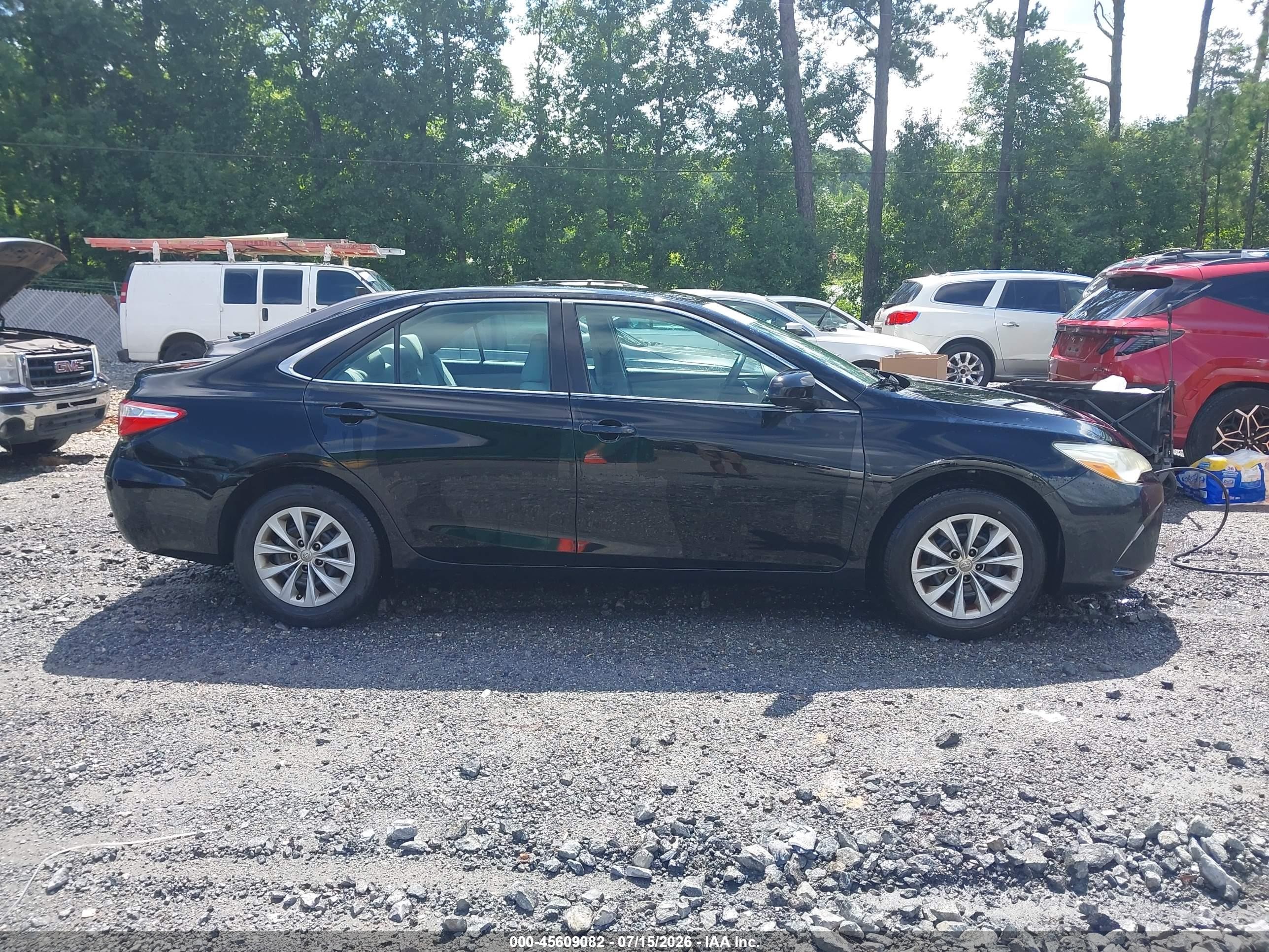 2015 Toyota Camry Le Black vin: 4T1BF1FK7FU003562