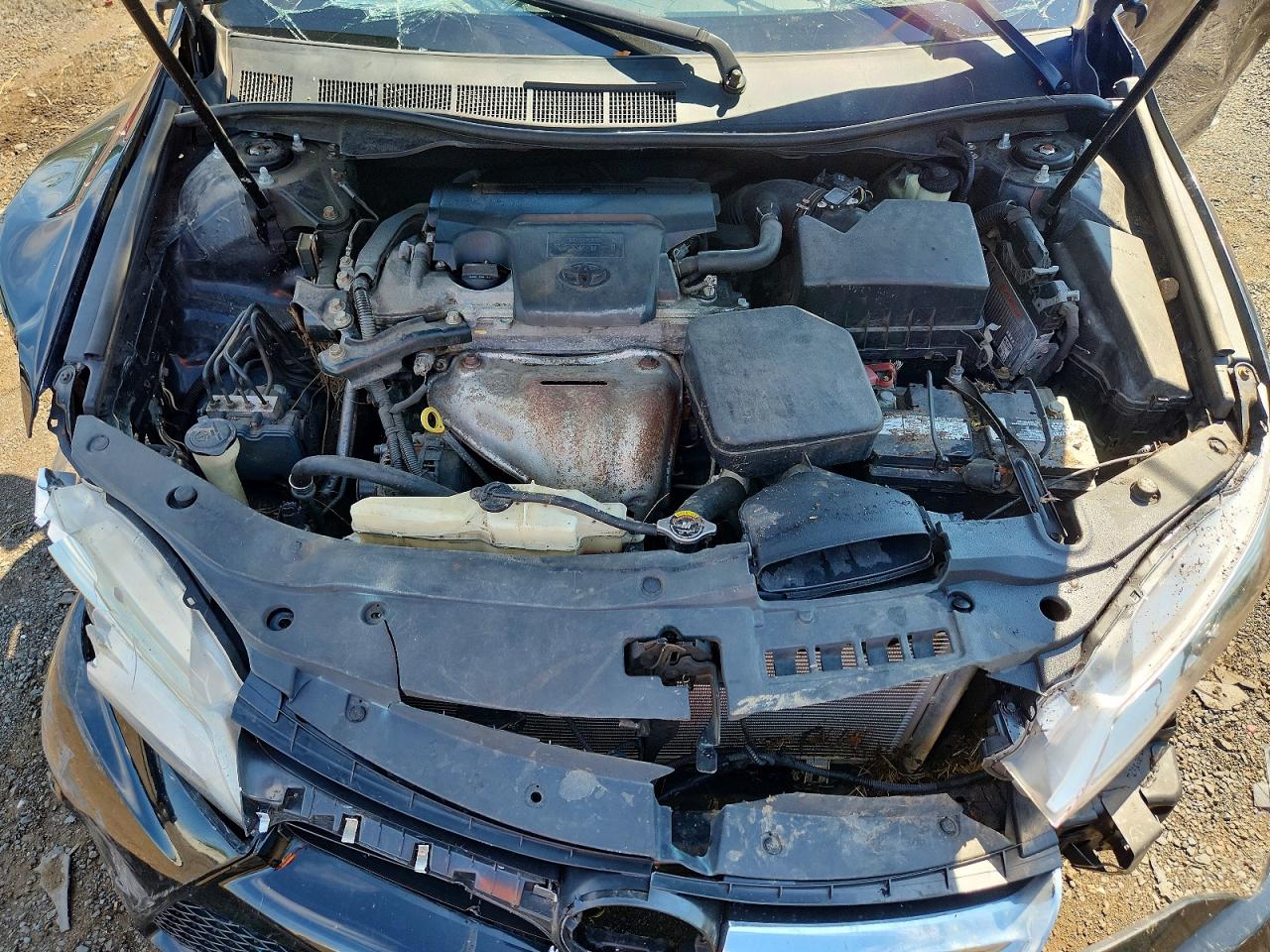 2015 Toyota Camry Se Черный vin: 4T1BF1FK7FU004503