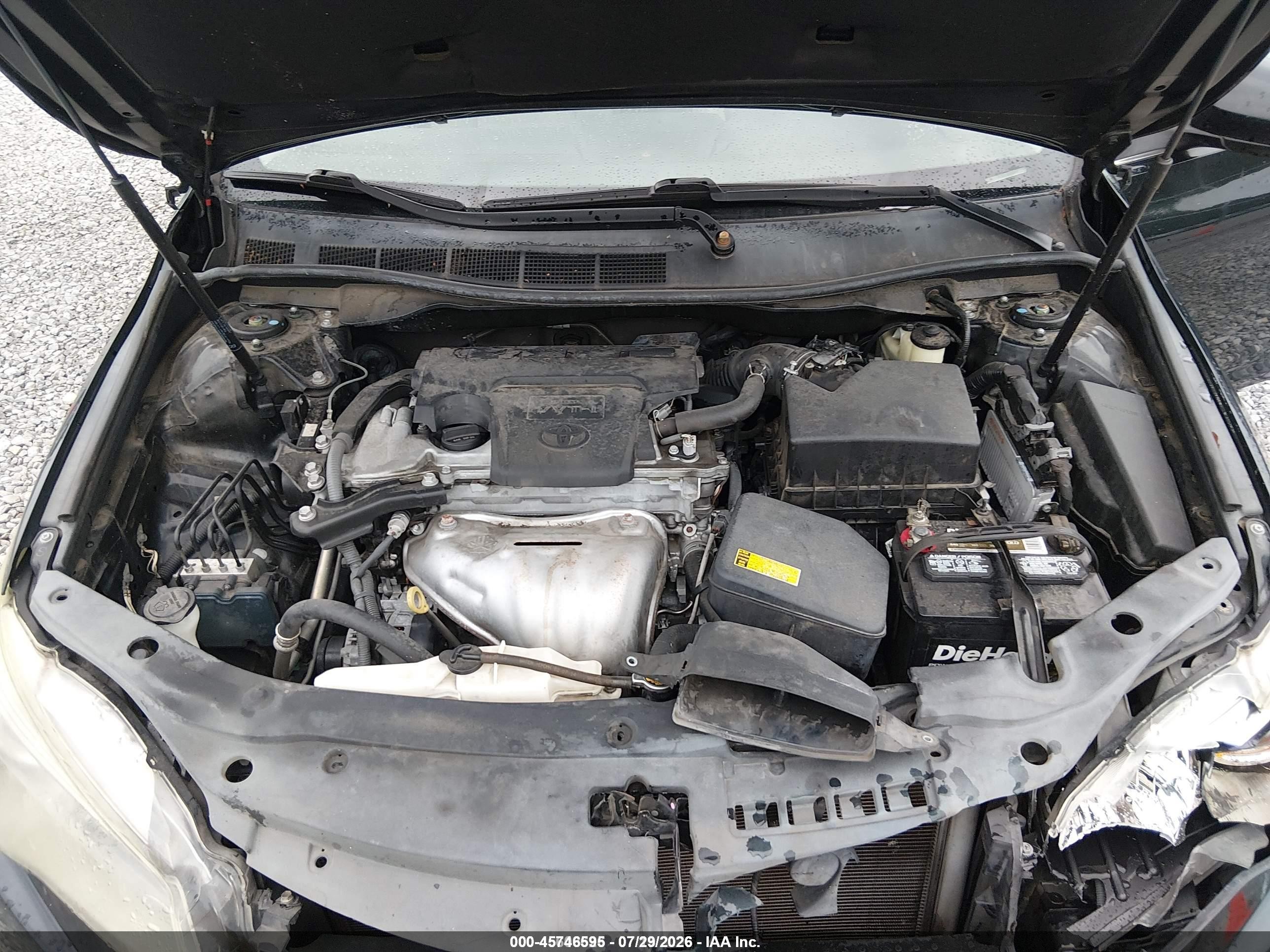 2015 Toyota Camry Se Черный vin: 4T1BF1FK7FU009023