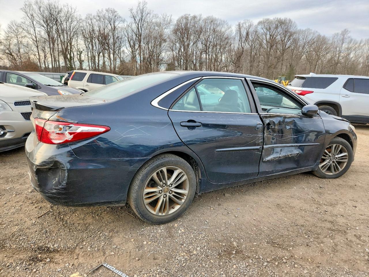 2015 Toyota Camry Le Черный vin: 4T1BF1FK7FU010592