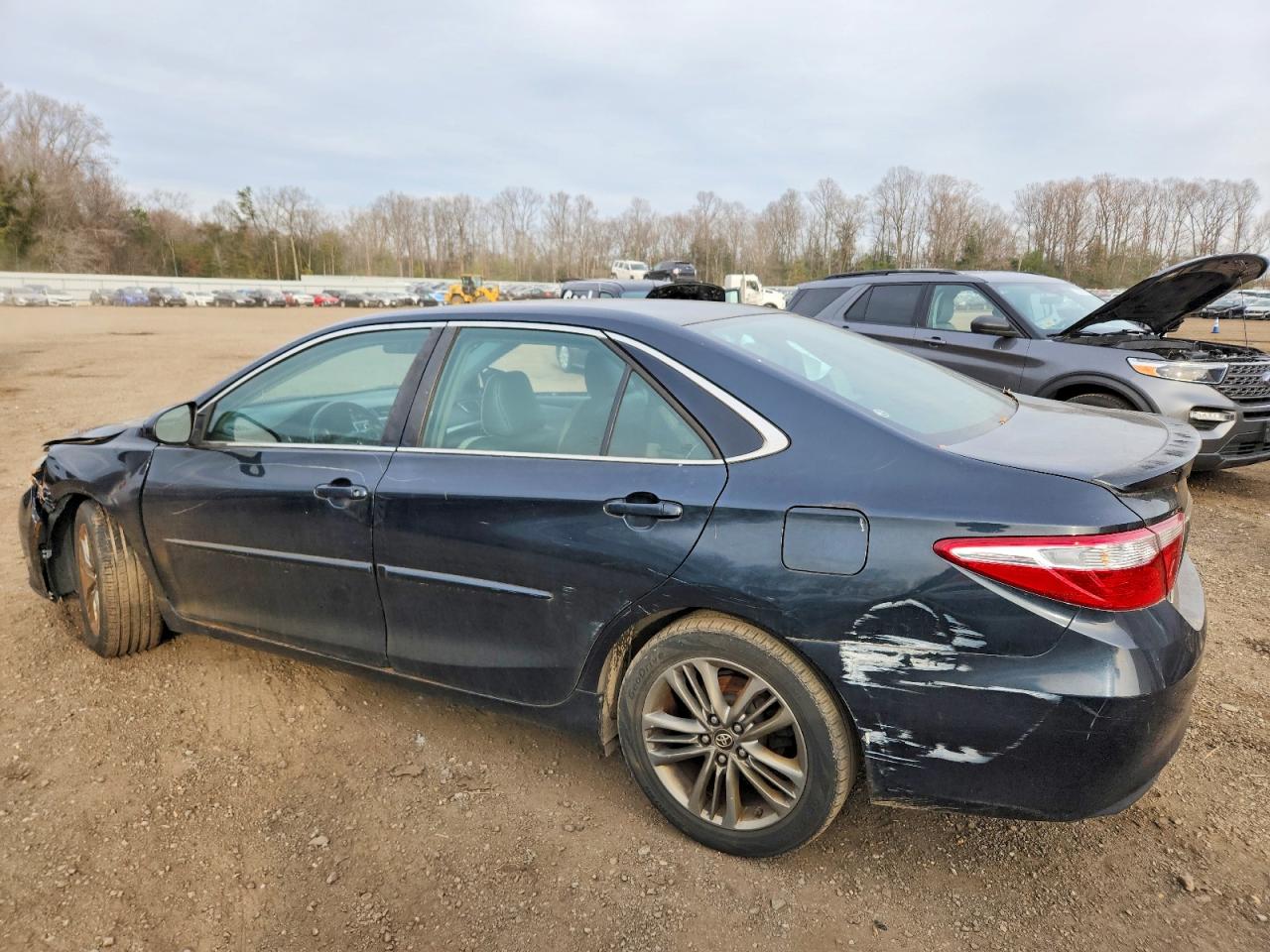 2015 Toyota Camry Le Черный vin: 4T1BF1FK7FU010592