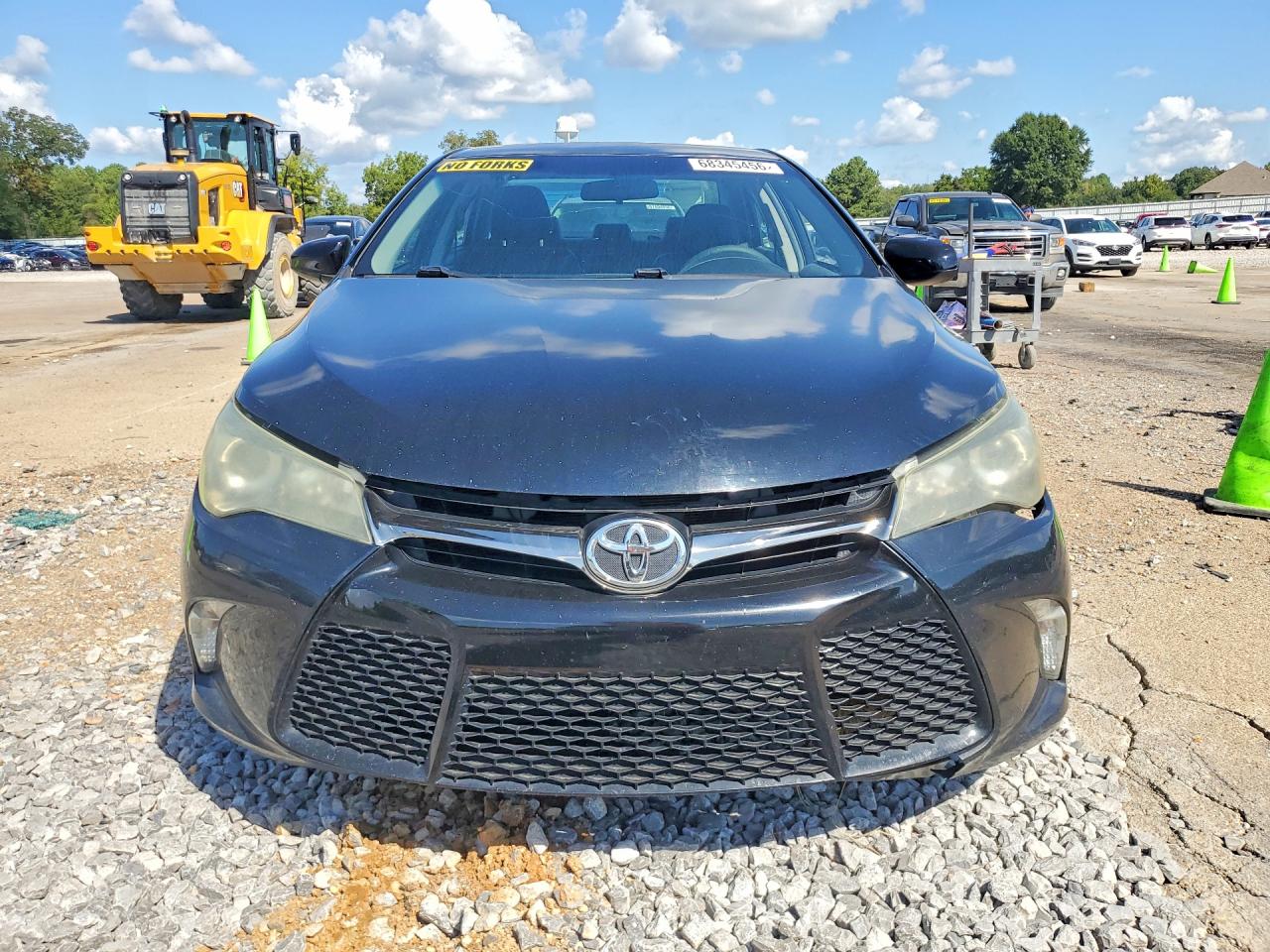 2015 Toyota Camry Se Black vin: 4T1BF1FK7FU020040