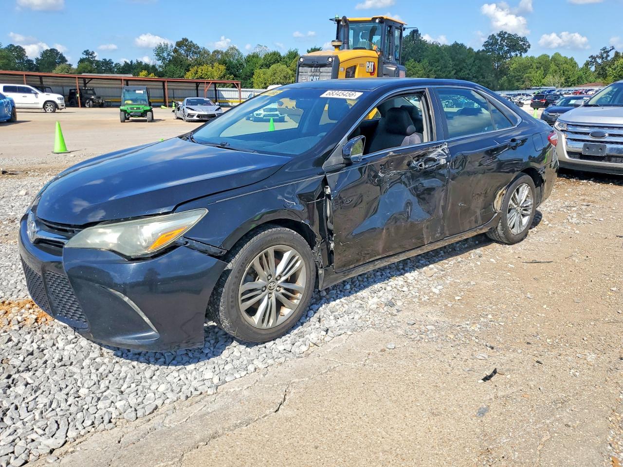 2015 Toyota Camry Se Black vin: 4T1BF1FK7FU020040