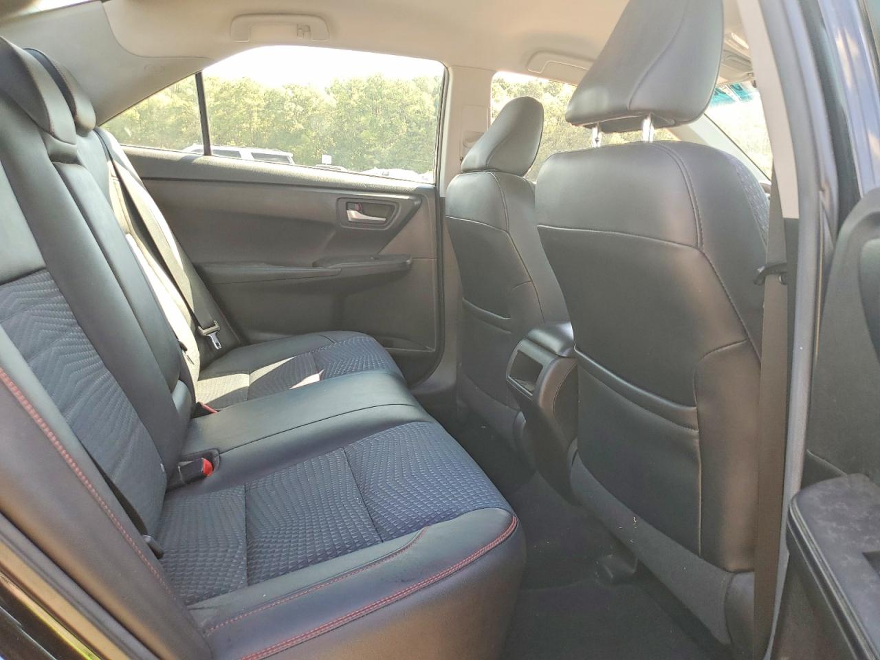 2015 Toyota Camry Se Black vin: 4T1BF1FK7FU020040