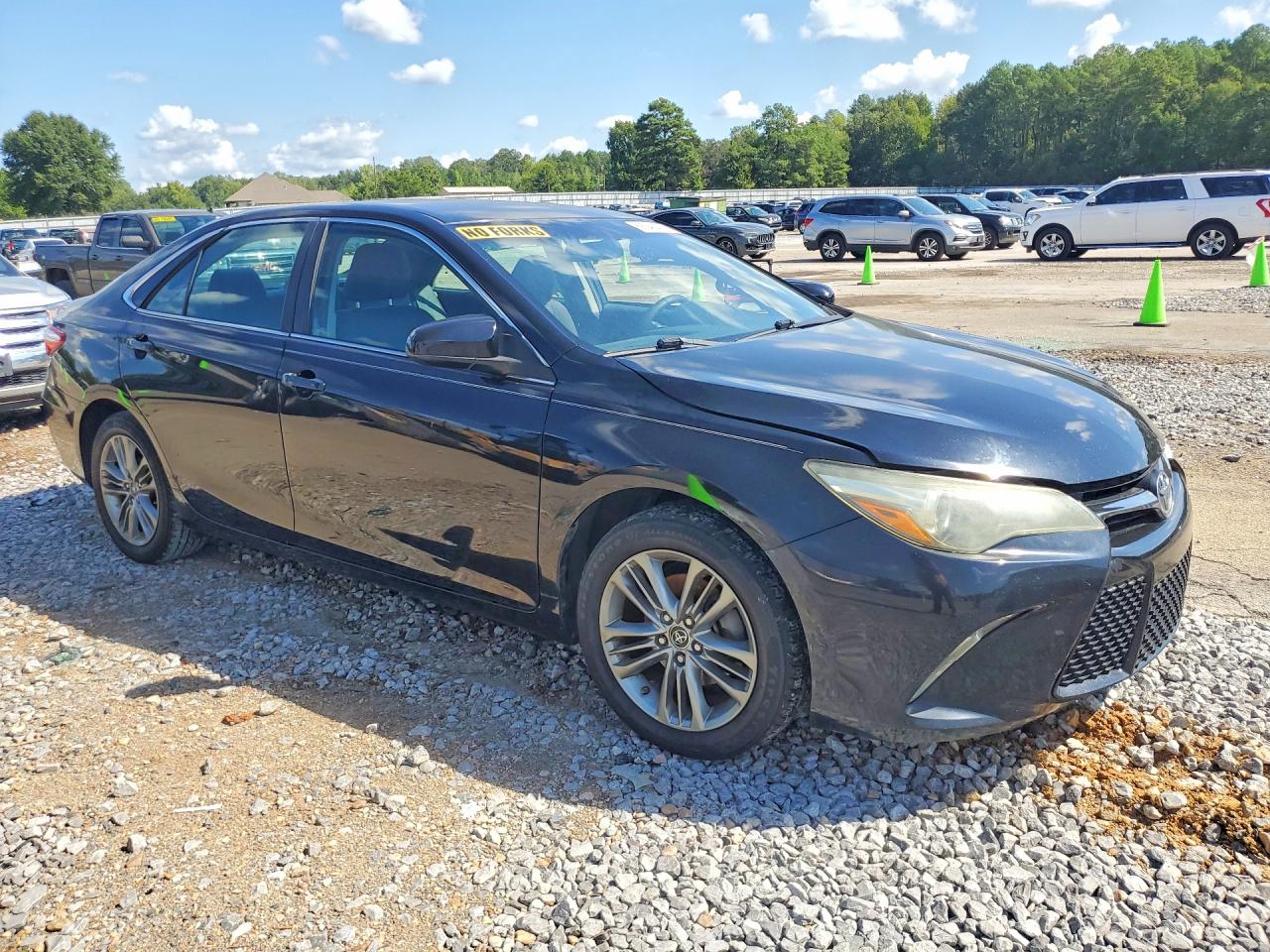 2015 Toyota Camry Se Black vin: 4T1BF1FK7FU020040