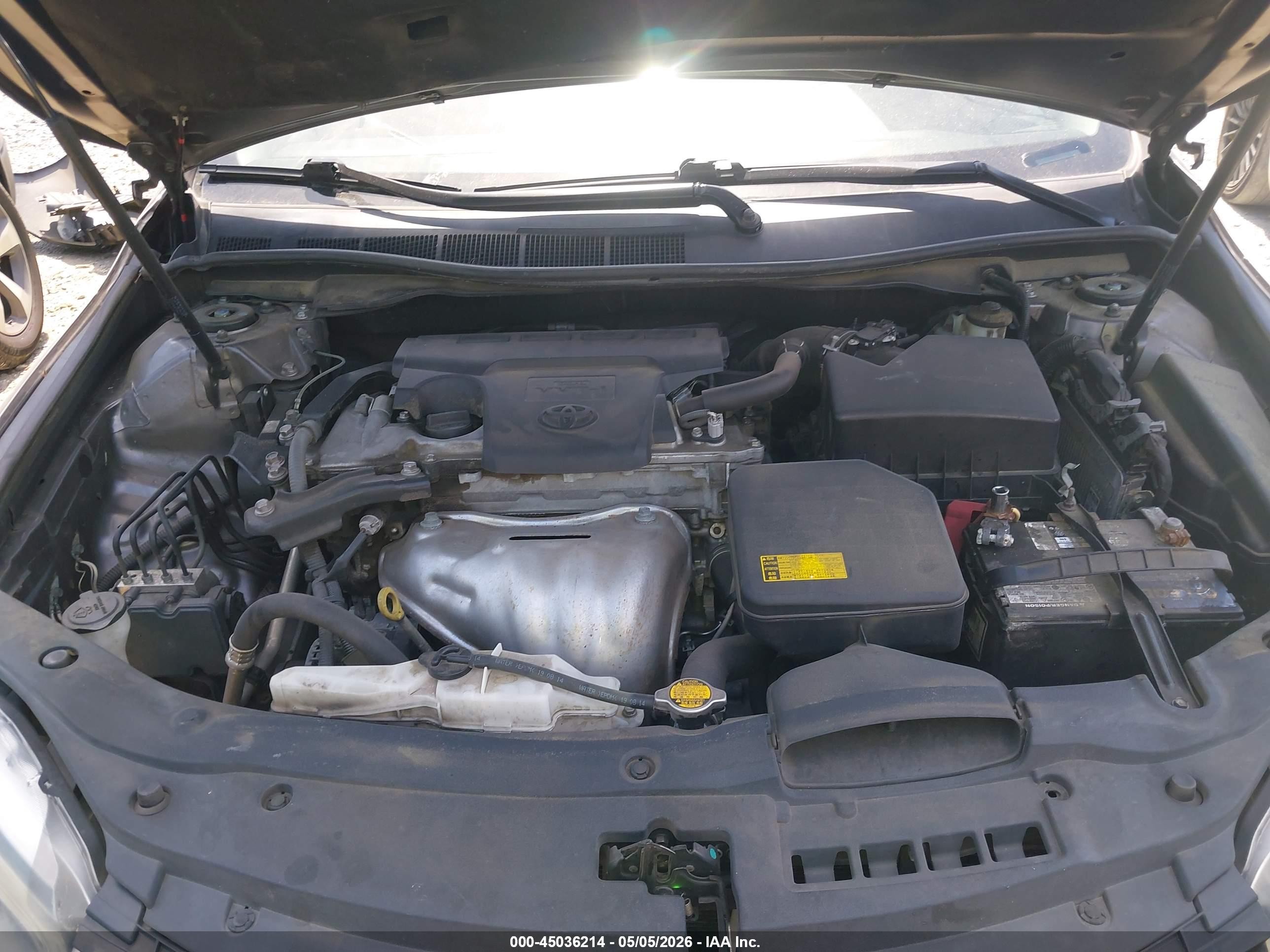 2015 Toyota Camry Se Серый vin: 4T1BF1FK7FU027103