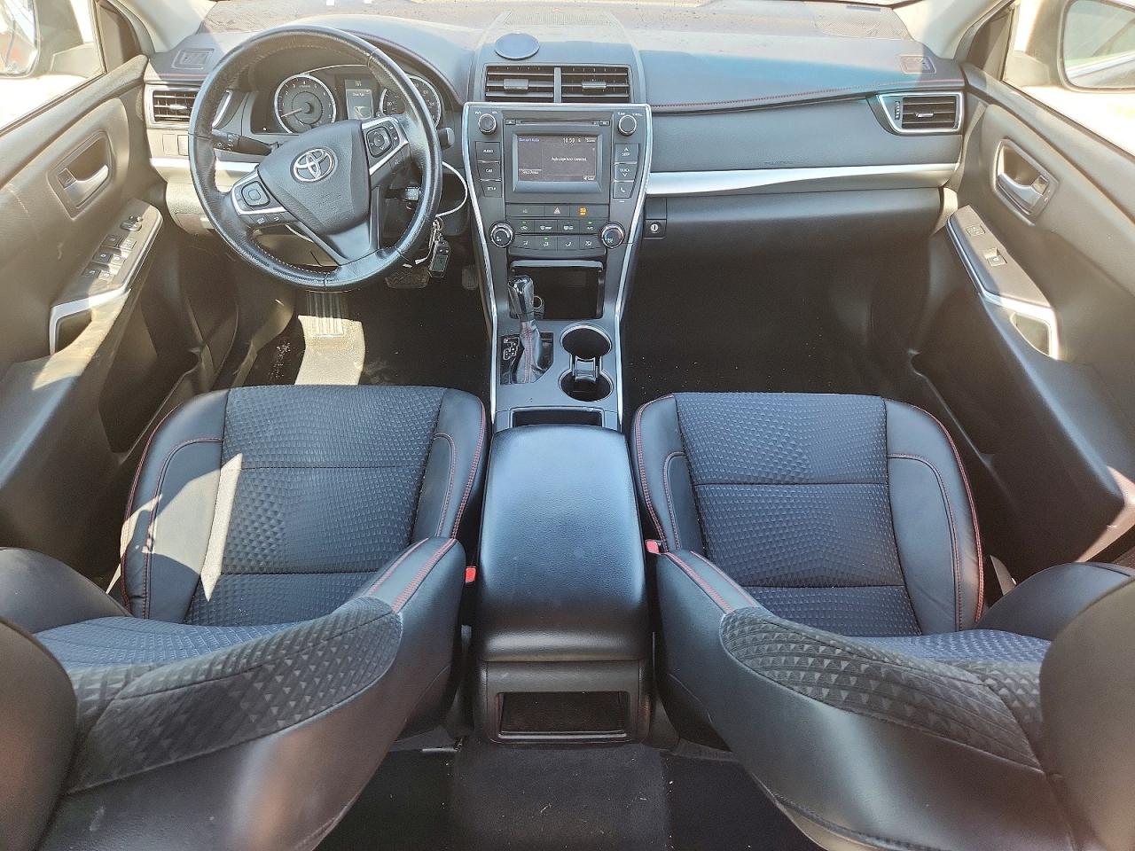 2015 Toyota Camry Se Black vin: 4T1BF1FK7FU039980