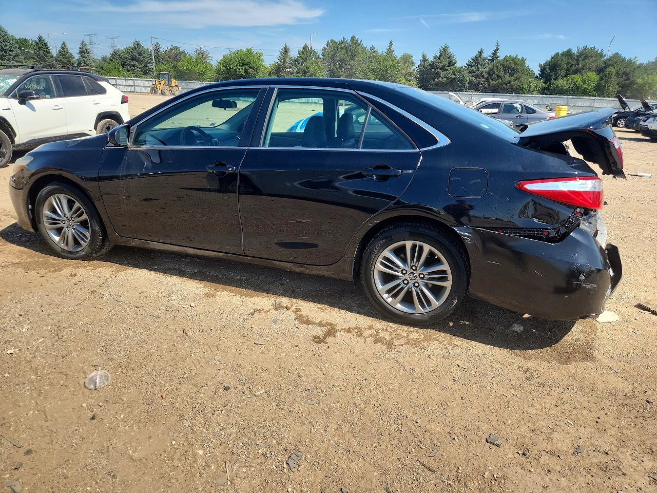 2015 Toyota Camry Se Black vin: 4T1BF1FK7FU039980