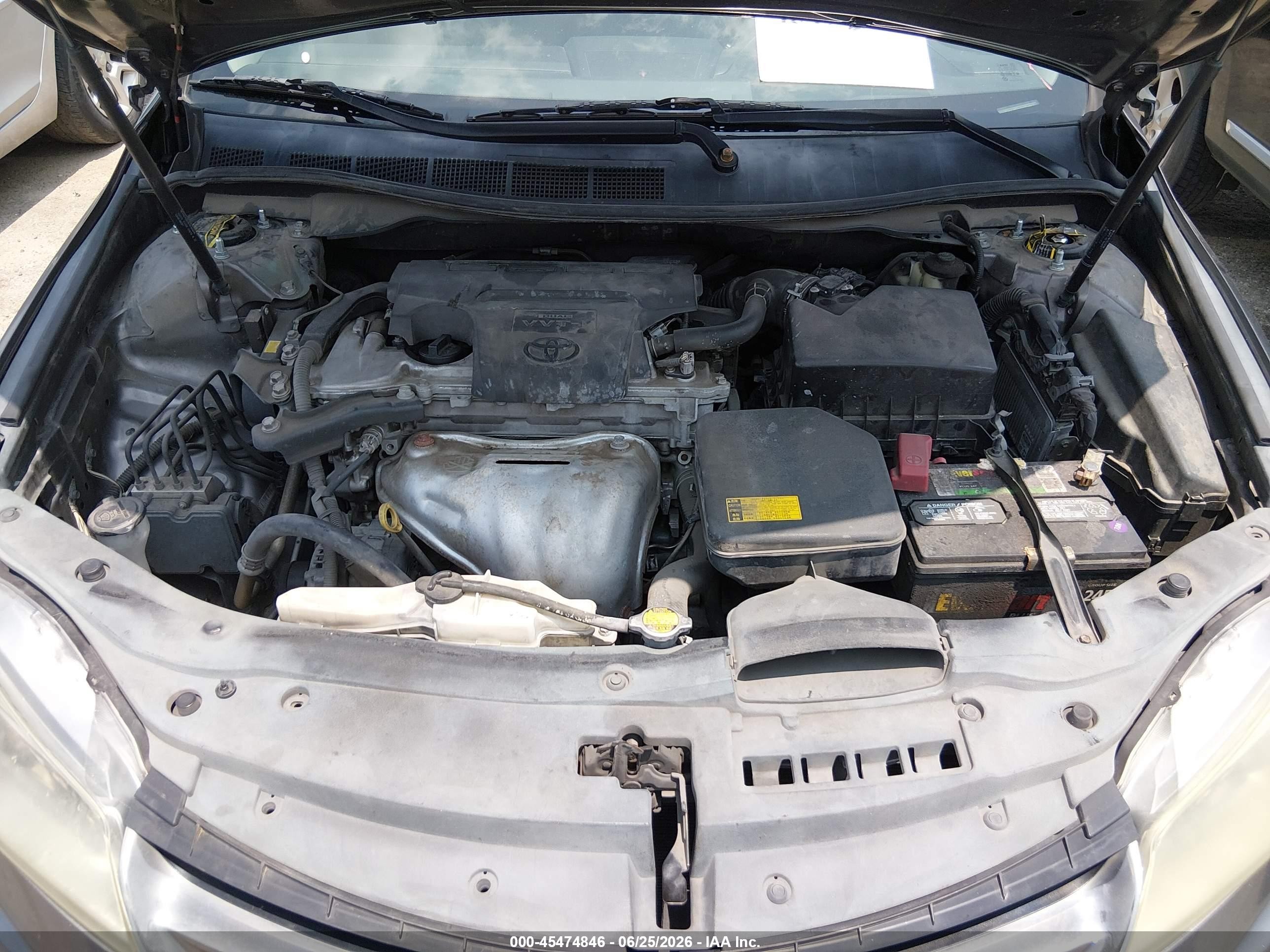 2015 Toyota Camry Se Gray vin: 4T1BF1FK7FU051921