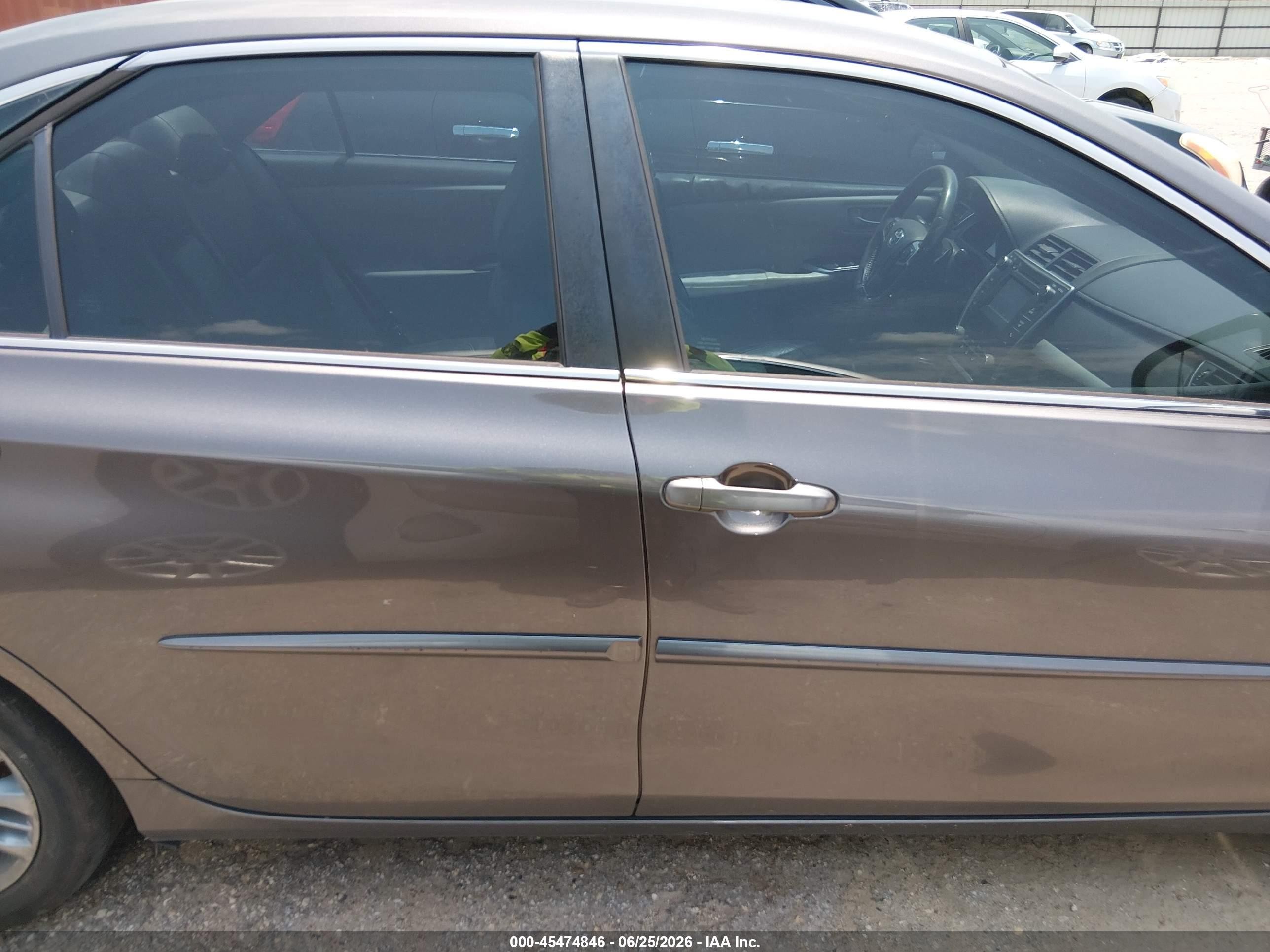 2015 Toyota Camry Se Gray vin: 4T1BF1FK7FU051921