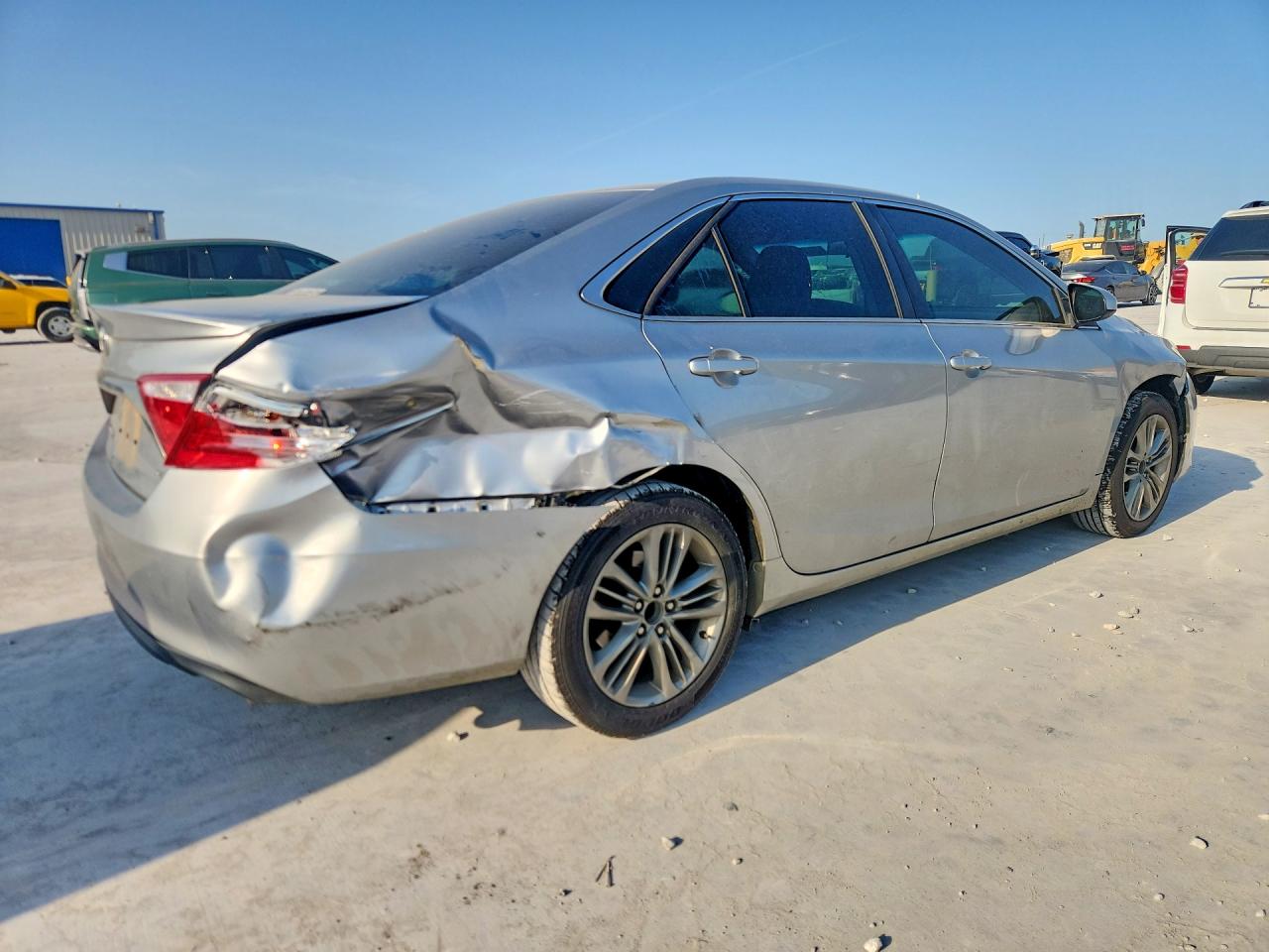 2015 Toyota Camry Se Silver vin: 4T1BF1FK7FU059209