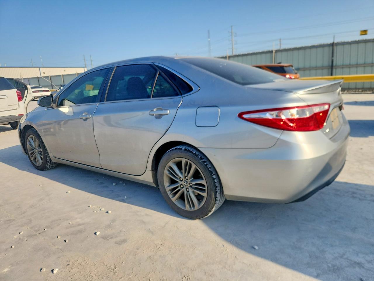 2015 Toyota Camry Se Silver vin: 4T1BF1FK7FU059209