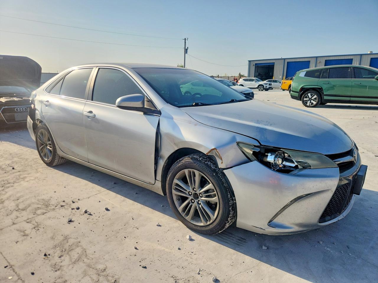 2015 Toyota Camry Se Silver vin: 4T1BF1FK7FU059209