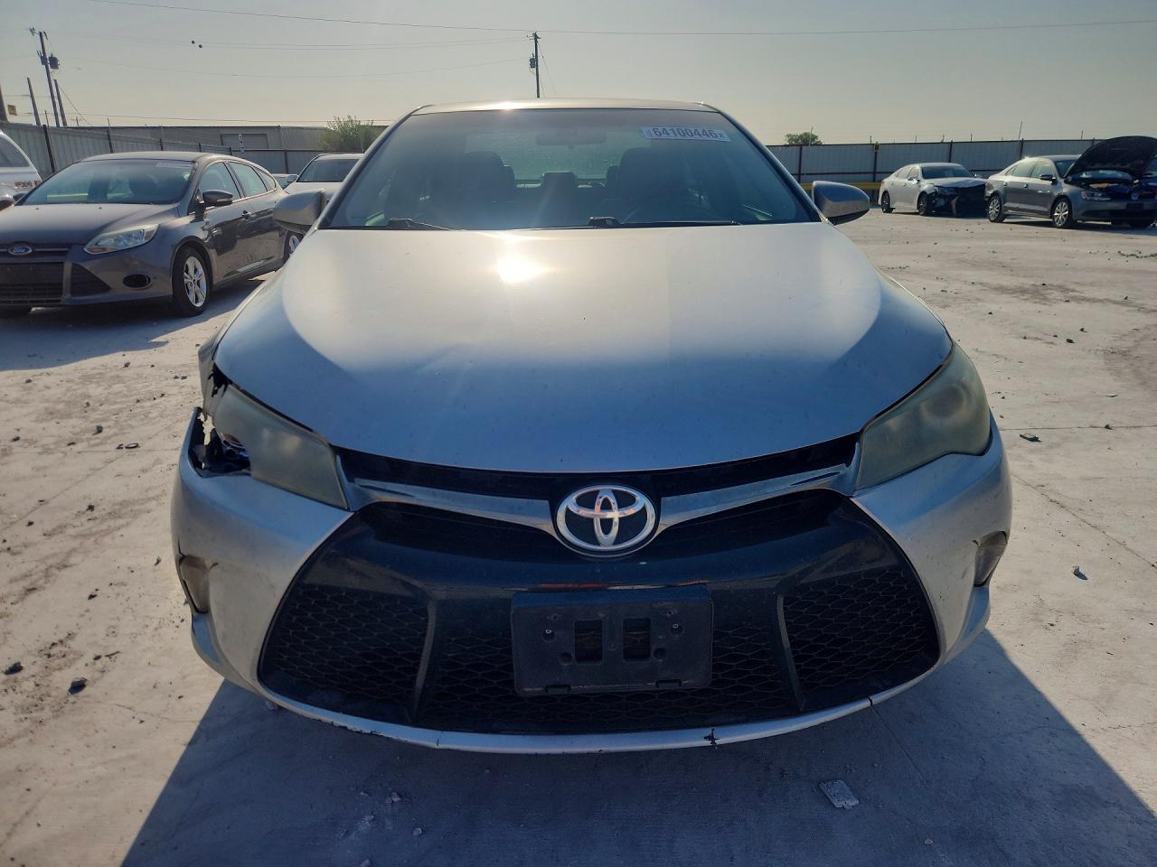 2015 Toyota Camry Se Silver vin: 4T1BF1FK7FU059209