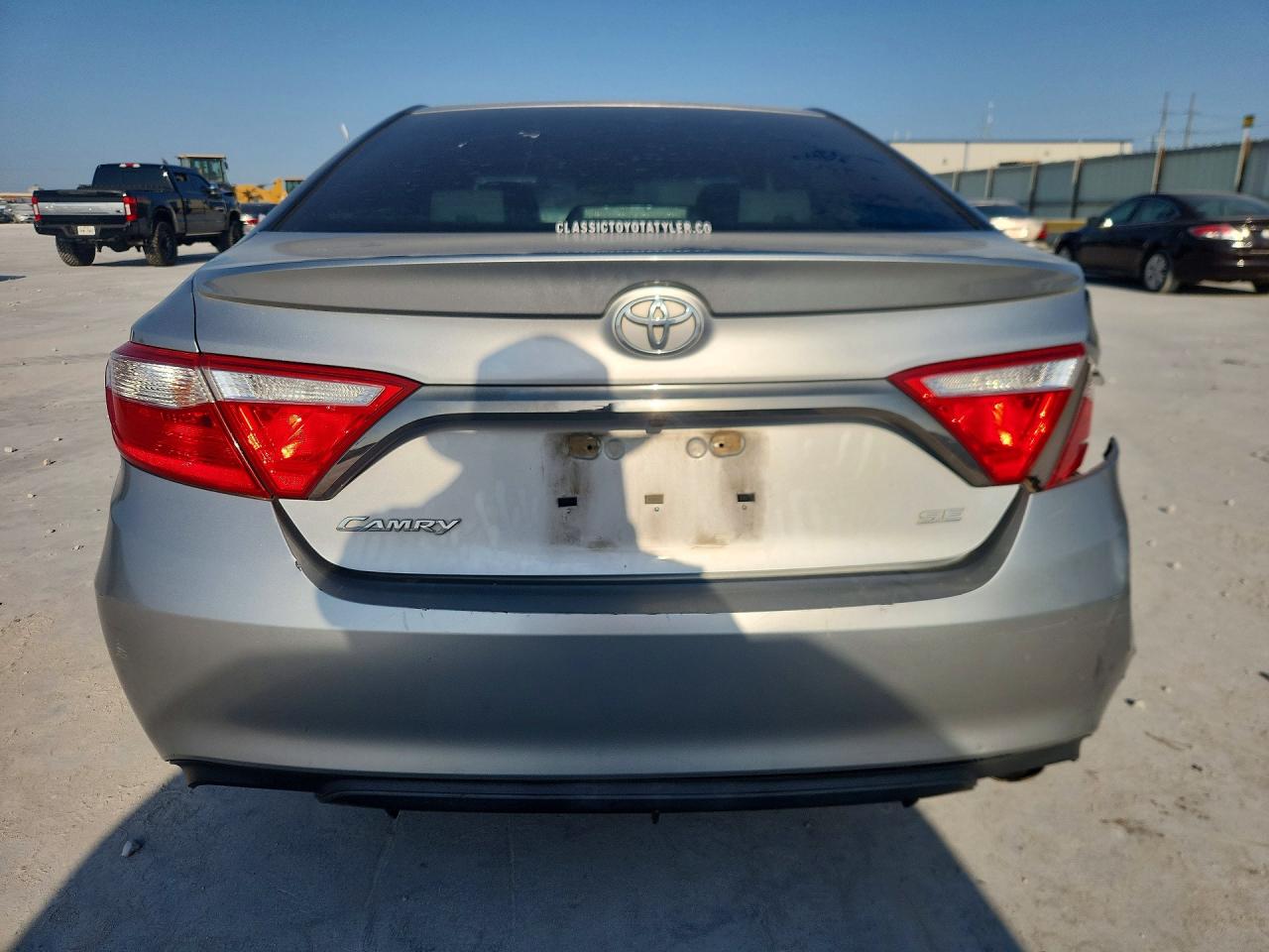 2015 Toyota Camry Se Silver vin: 4T1BF1FK7FU059209