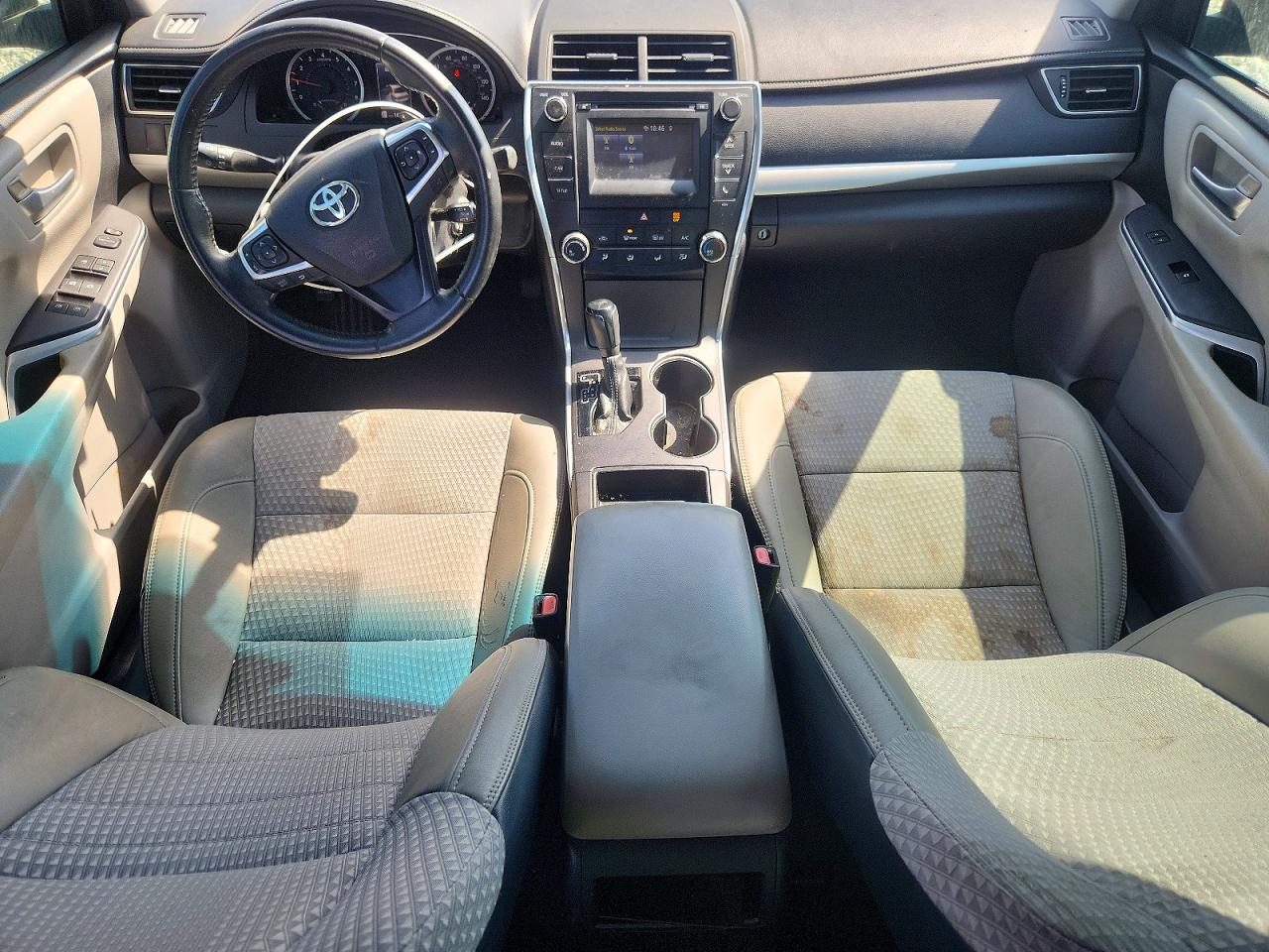 2015 Toyota Camry Se Silver vin: 4T1BF1FK7FU059209