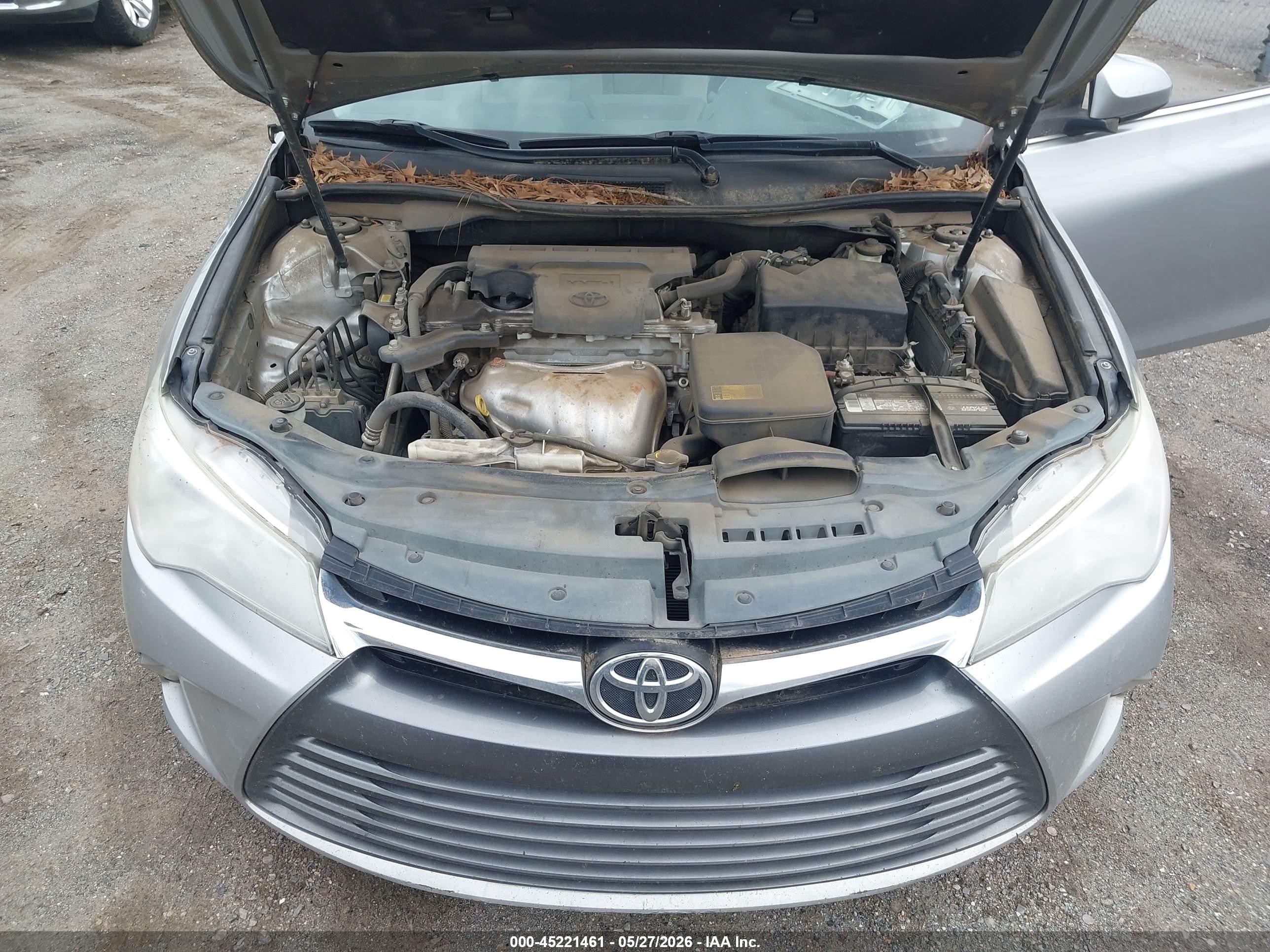 2015 Toyota Camry Le Silver vin: 4T1BF1FK7FU071957