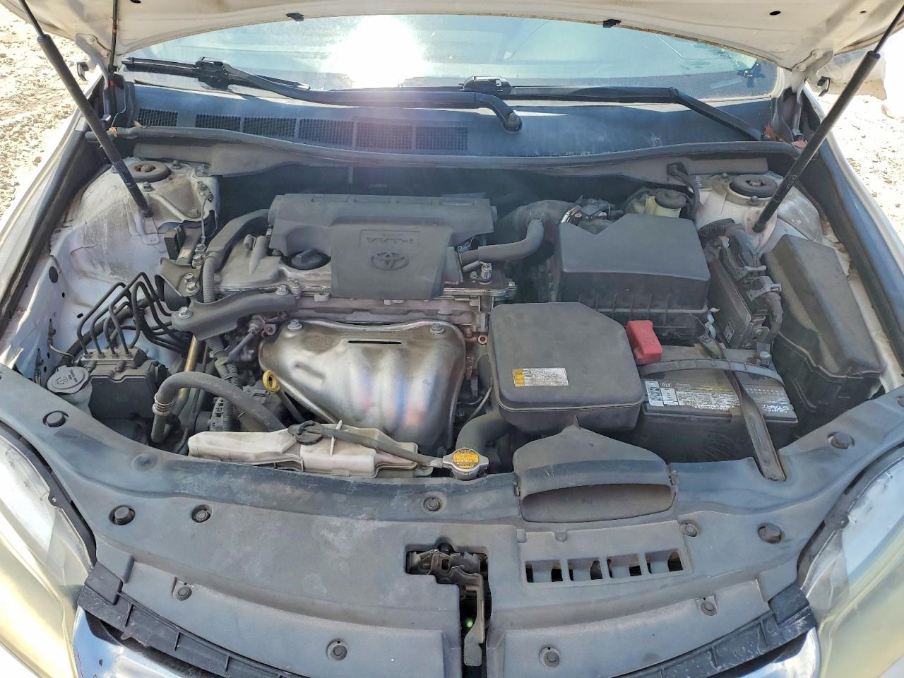 2015 Toyota Camry Se White vin: 4T1BF1FK7FU085440