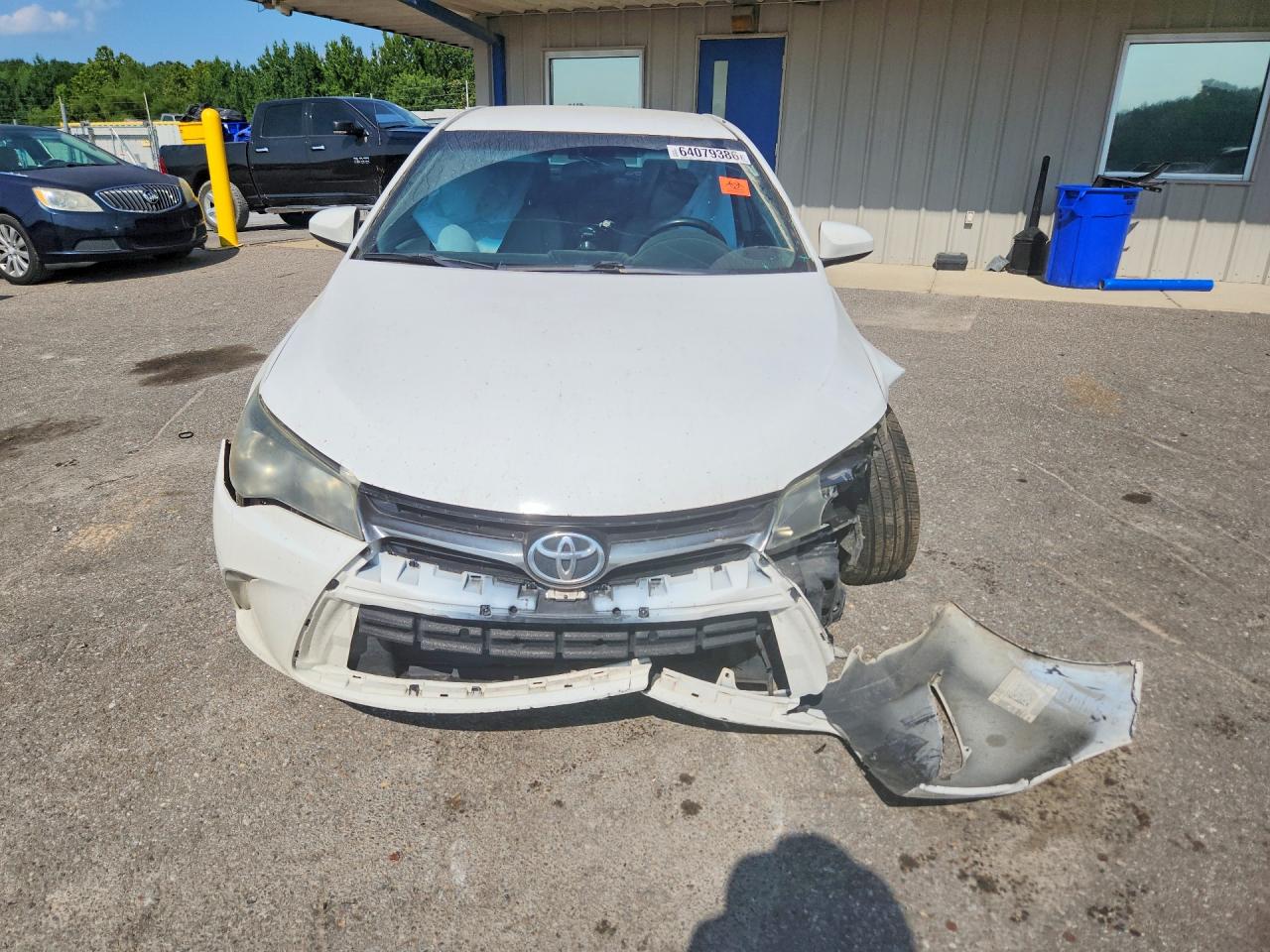2015 Toyota Camry Se White vin: 4T1BF1FK7FU089715