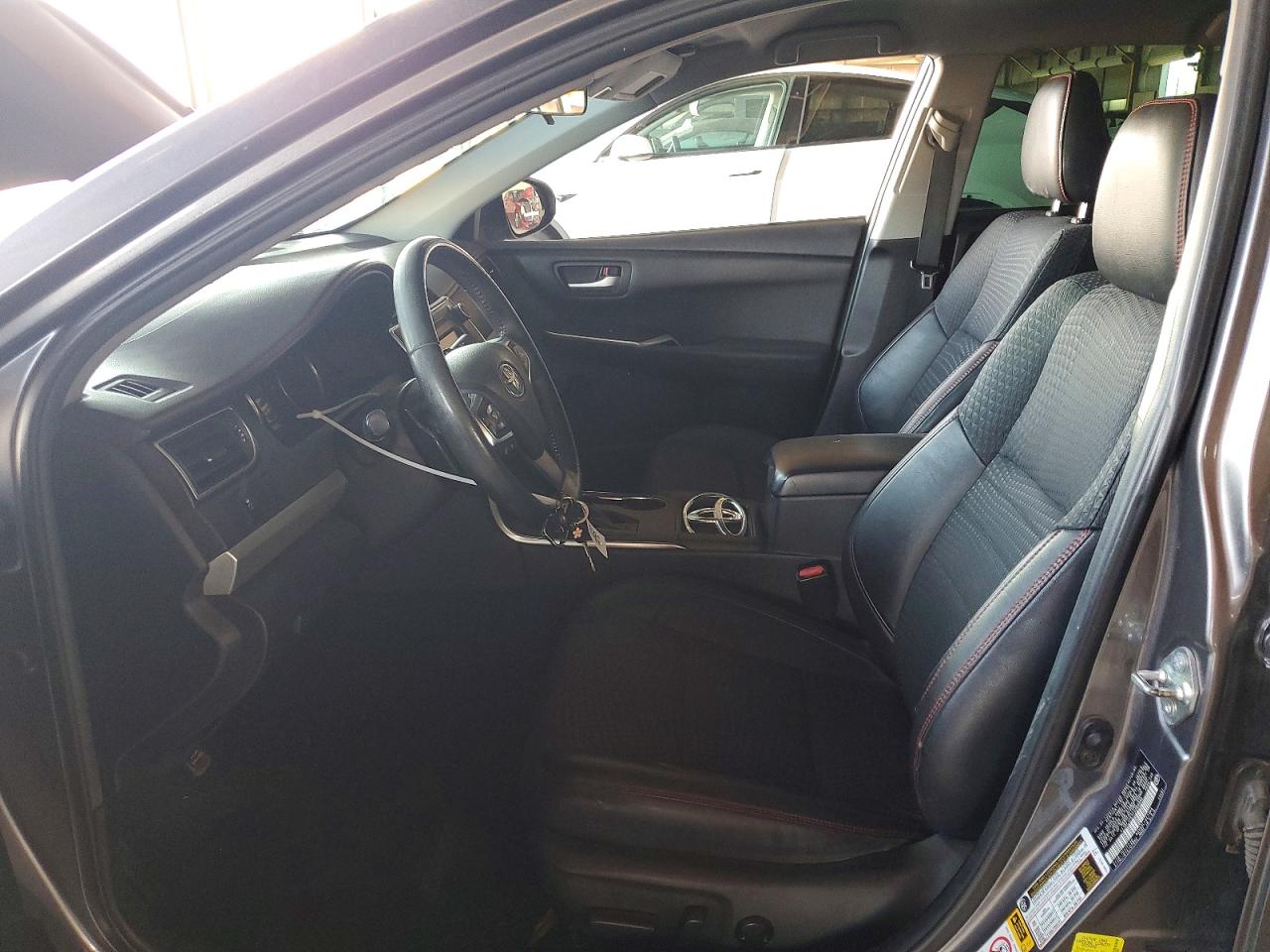 2015 Toyota Camry Se Gray vin: 4T1BF1FK7FU089990