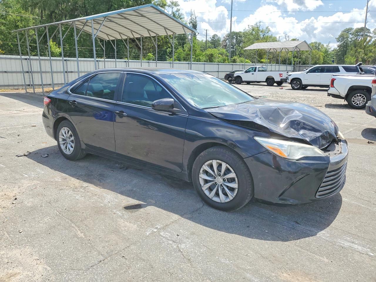 2015 Toyota Camry Le Black vin: 4T1BF1FK7FU094011