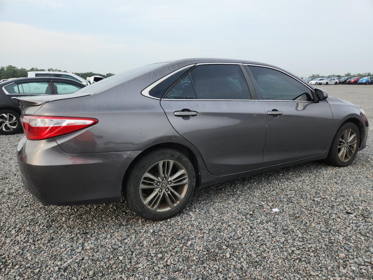 2015 Toyota Camry Se Gray vin: 4T1BF1FK7FU101250