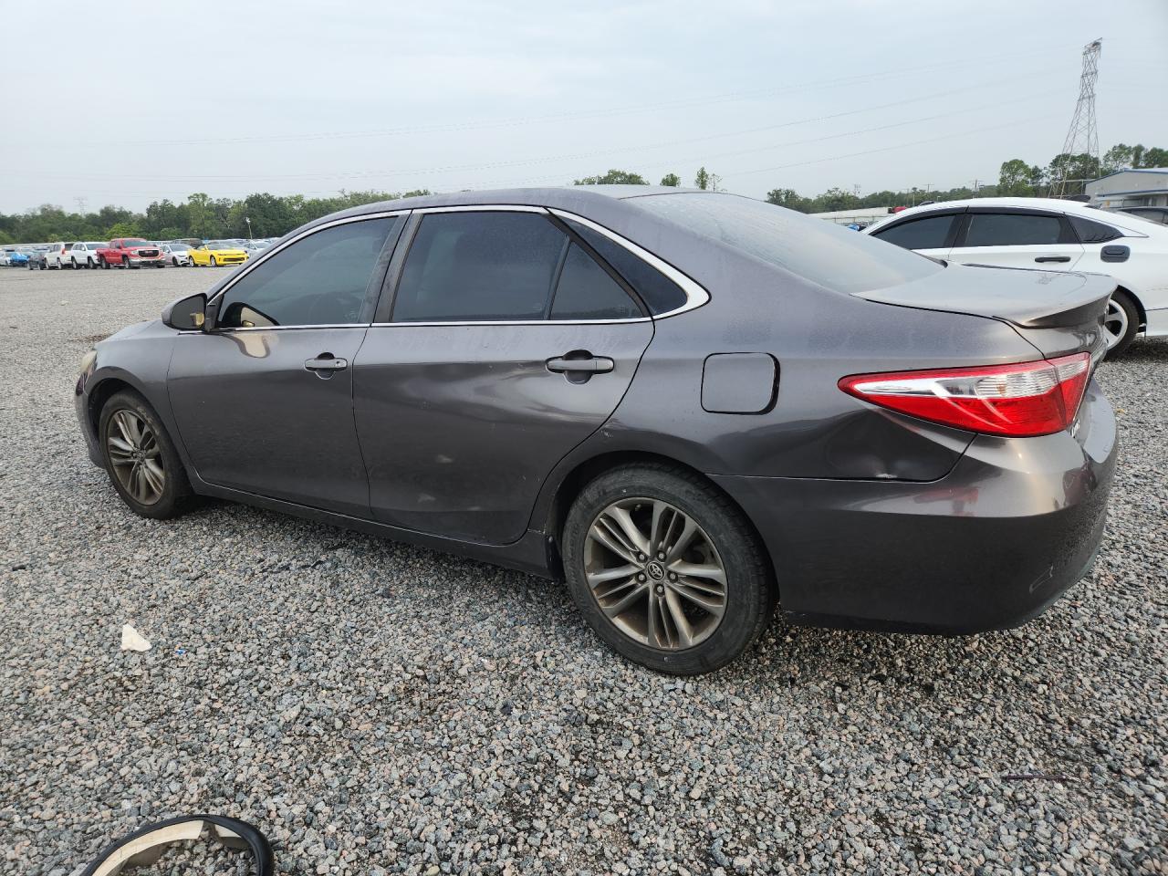 2015 Toyota Camry Se Gray vin: 4T1BF1FK7FU101250