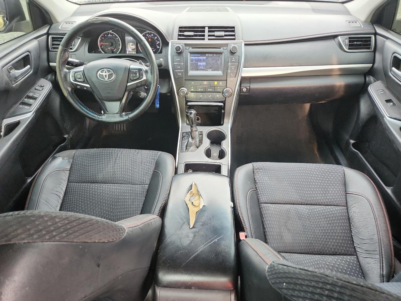 2015 Toyota Camry Se Gray vin: 4T1BF1FK7FU101250