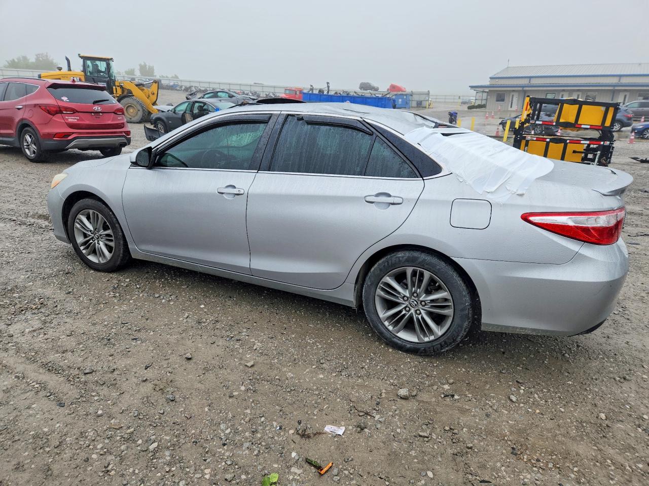 2015 Toyota Camry Se Silver vin: 4T1BF1FK7FU101314
