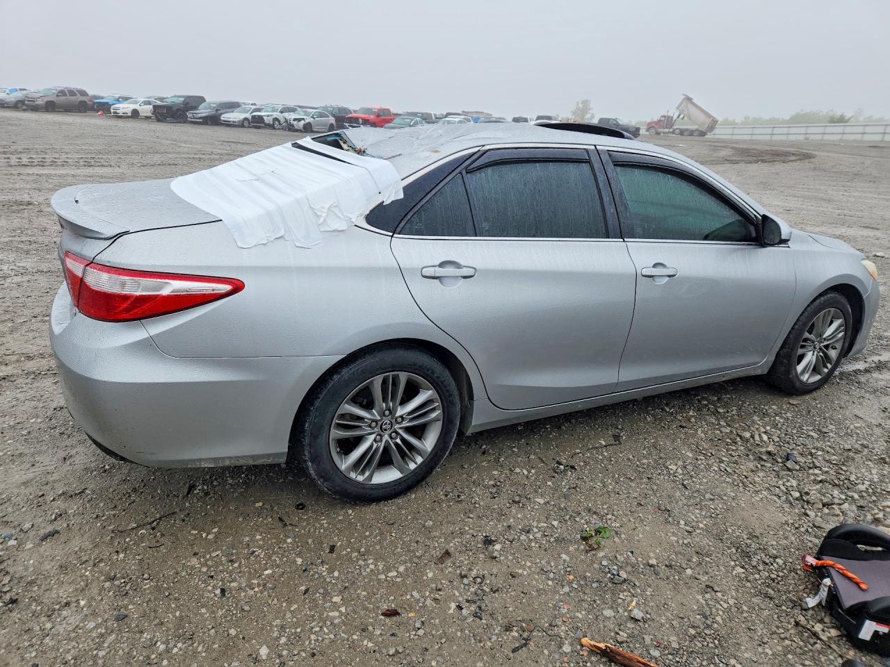 2015 Toyota Camry Se Silver vin: 4T1BF1FK7FU101314