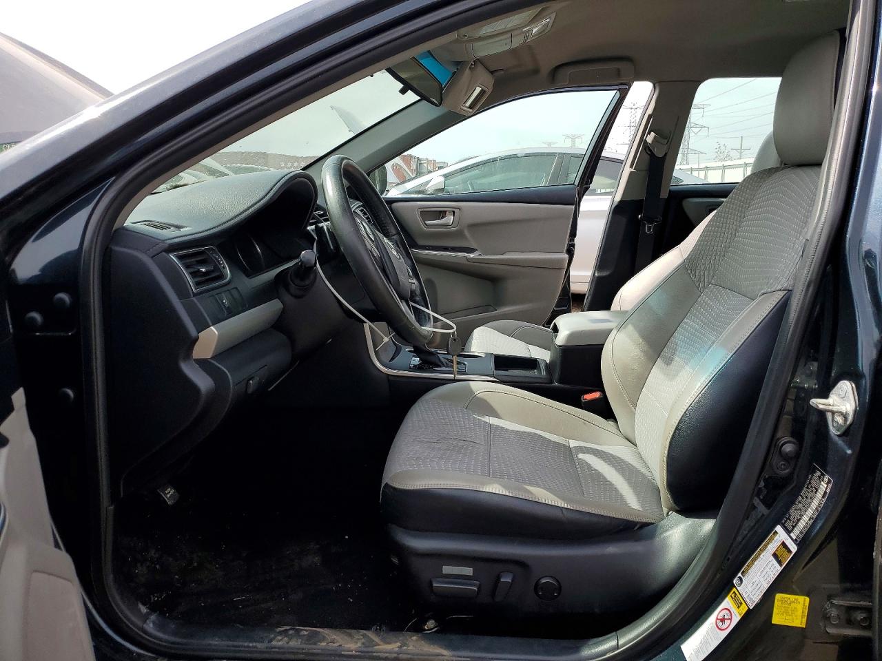 2015 Toyota Camry Se Black vin: 4T1BF1FK7FU103886