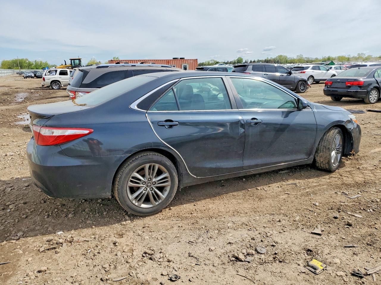 2015 Toyota Camry Se Black vin: 4T1BF1FK7FU103886