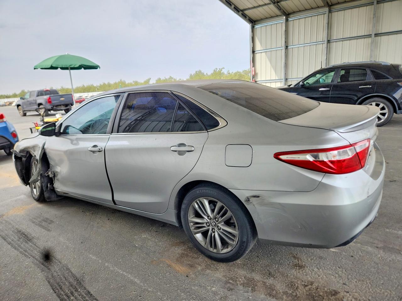 2015 Toyota Camry Se Silver vin: 4T1BF1FK7FU104603