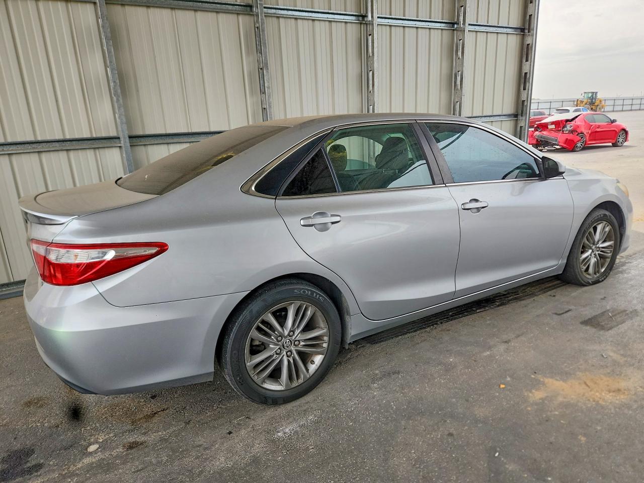 2015 Toyota Camry Se Silver vin: 4T1BF1FK7FU104603