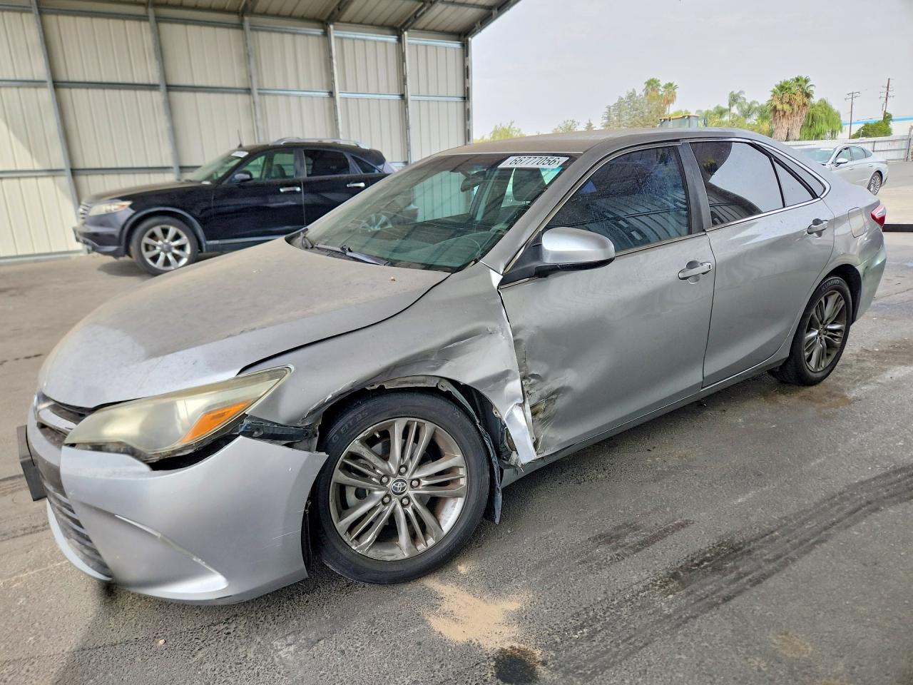 2015 Toyota Camry Se Silver vin: 4T1BF1FK7FU104603