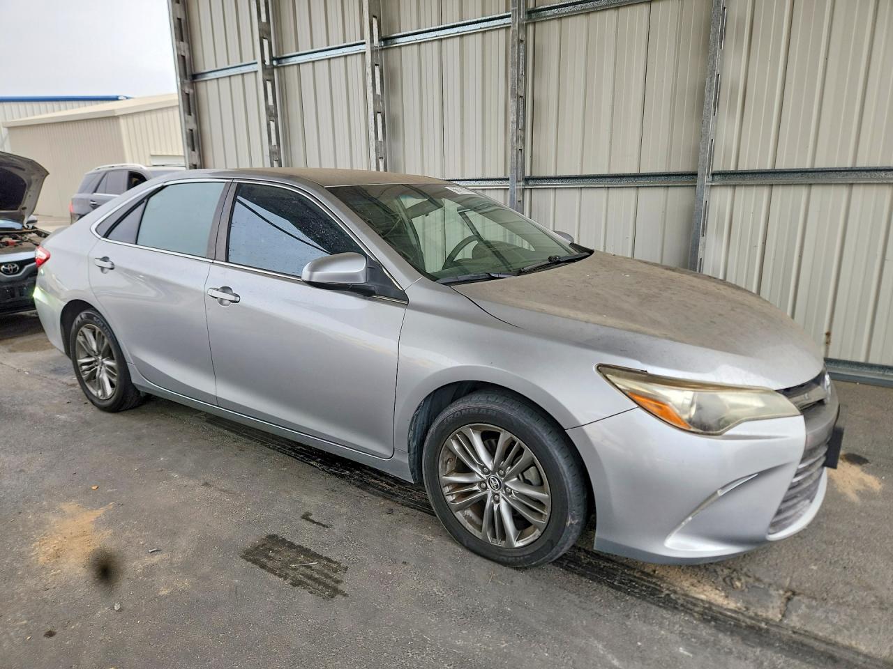 2015 Toyota Camry Se Silver vin: 4T1BF1FK7FU104603