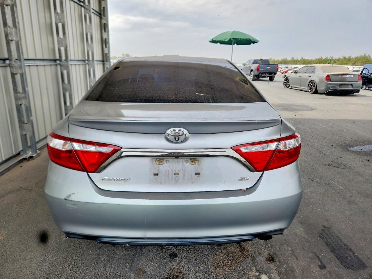 2015 Toyota Camry Se Silver vin: 4T1BF1FK7FU104603