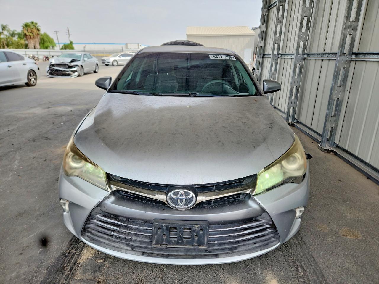 2015 Toyota Camry Se Silver vin: 4T1BF1FK7FU104603