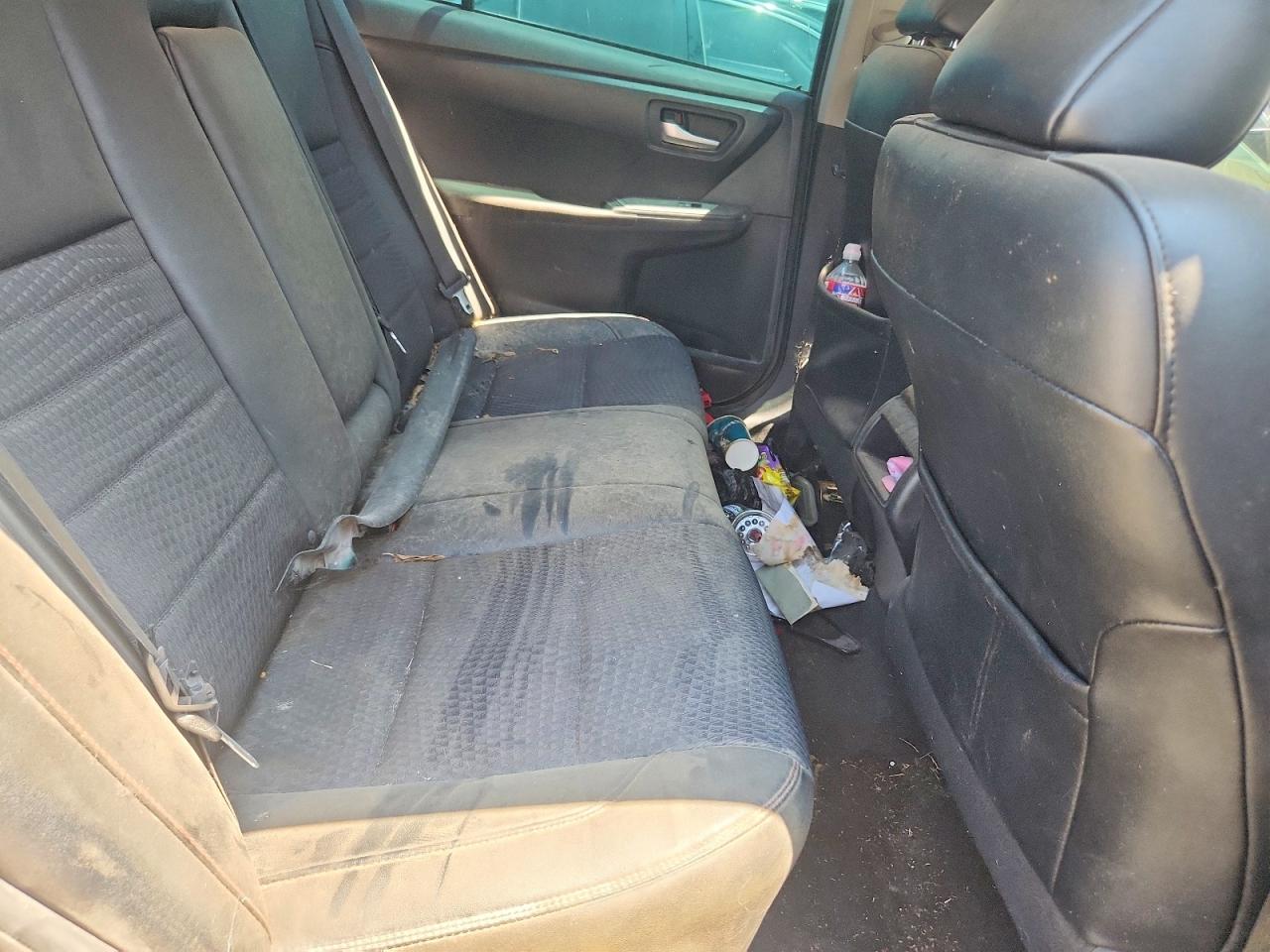 2015 Toyota Camry Se Черный vin: 4T1BF1FK7FU108117
