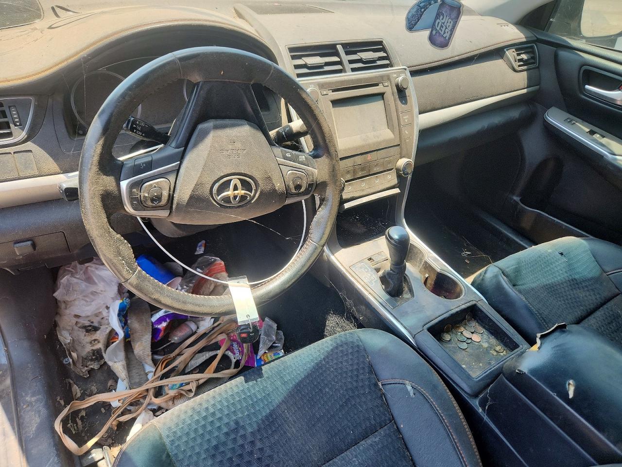 2015 Toyota Camry Se Черный vin: 4T1BF1FK7FU108117