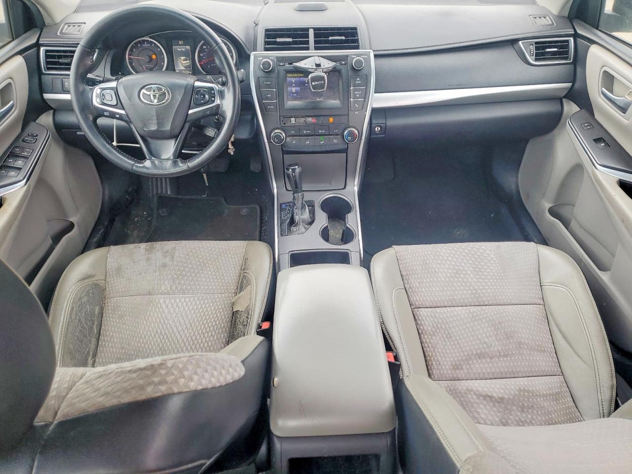 2015 Toyota Camry Se White vin: 4T1BF1FK7FU476510