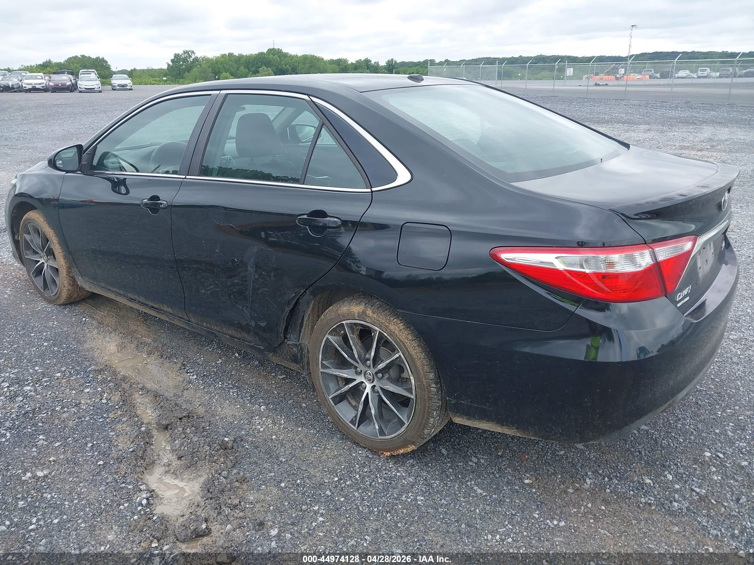 2015 Toyota Camry Xse Black vin: 4T1BF1FK7FU480797