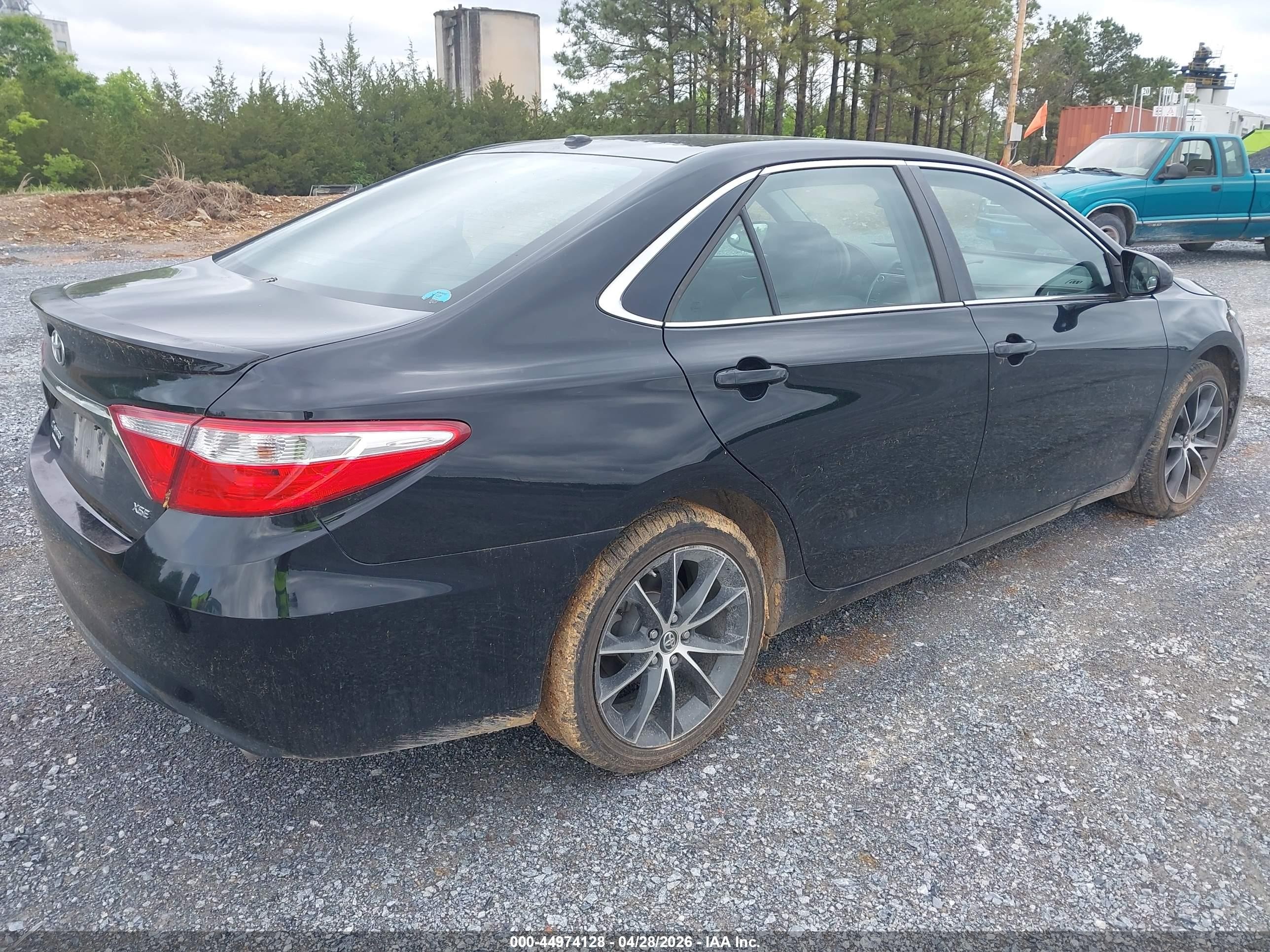 2015 Toyota Camry Xse Black vin: 4T1BF1FK7FU480797